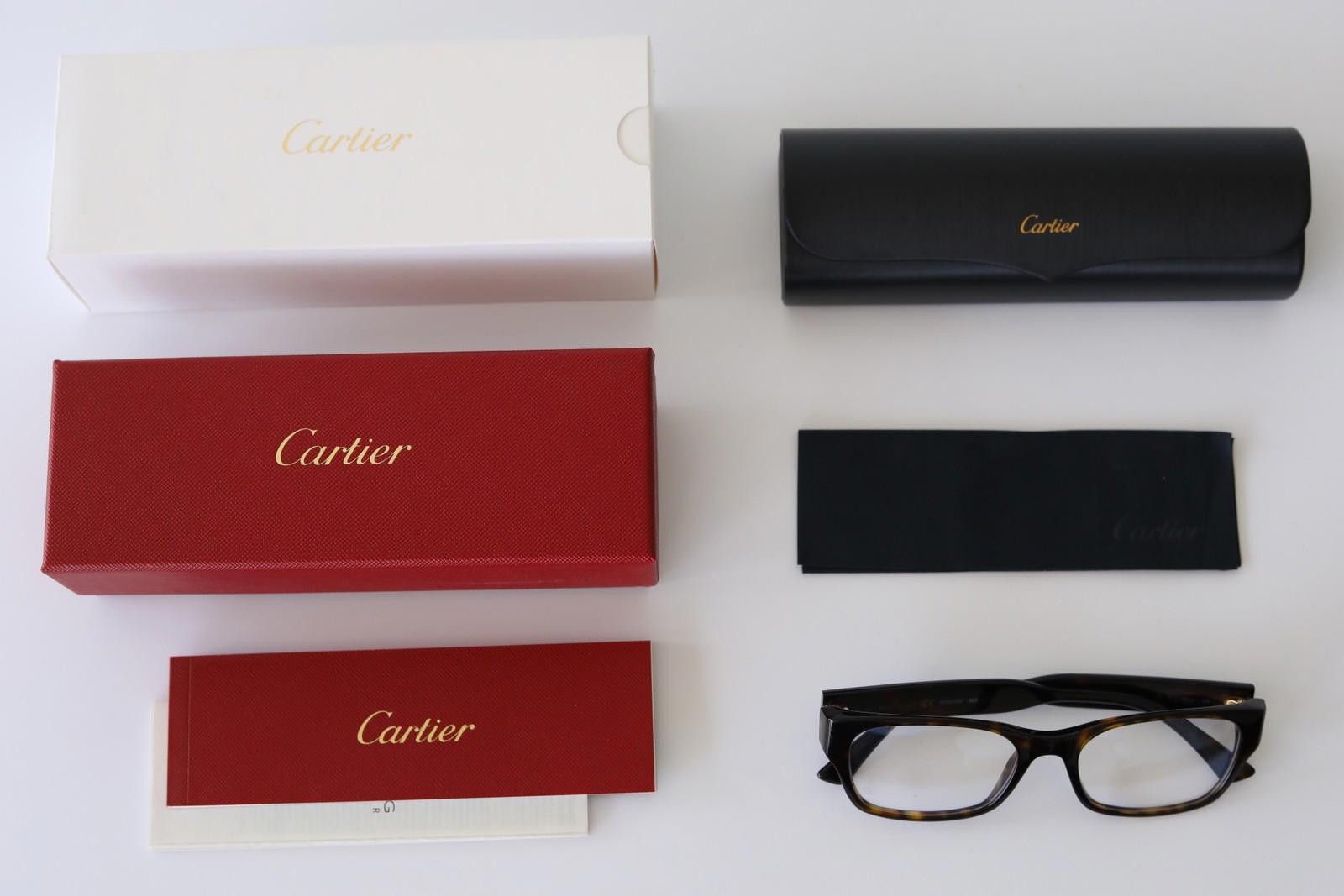 Cartier New Cartier eyewear optical eyeglasses CT0316O 002 havana Size ONE SIZE - 2 Thumbnail