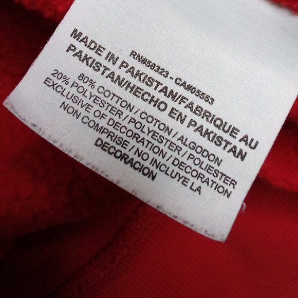 Nike × Vintage Vintage Y2K Nike Small Swoosh Crewneck Sweatshirt Red Size US M / EU 48-50 / 2 - 4 Thumbnail