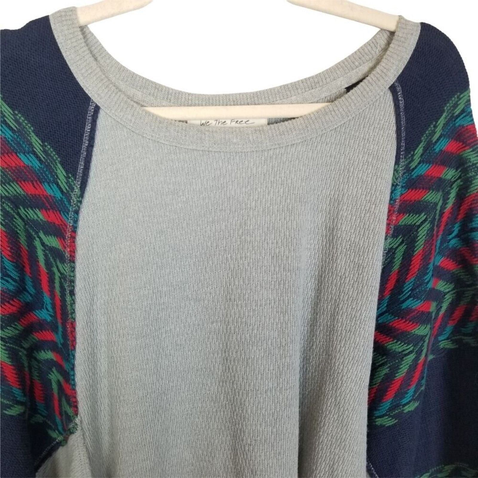 Free People We The Free By Free People Oversized Knit Thermal Sweater S Size S / US 4 / IT 40 - 3 Thumbnail