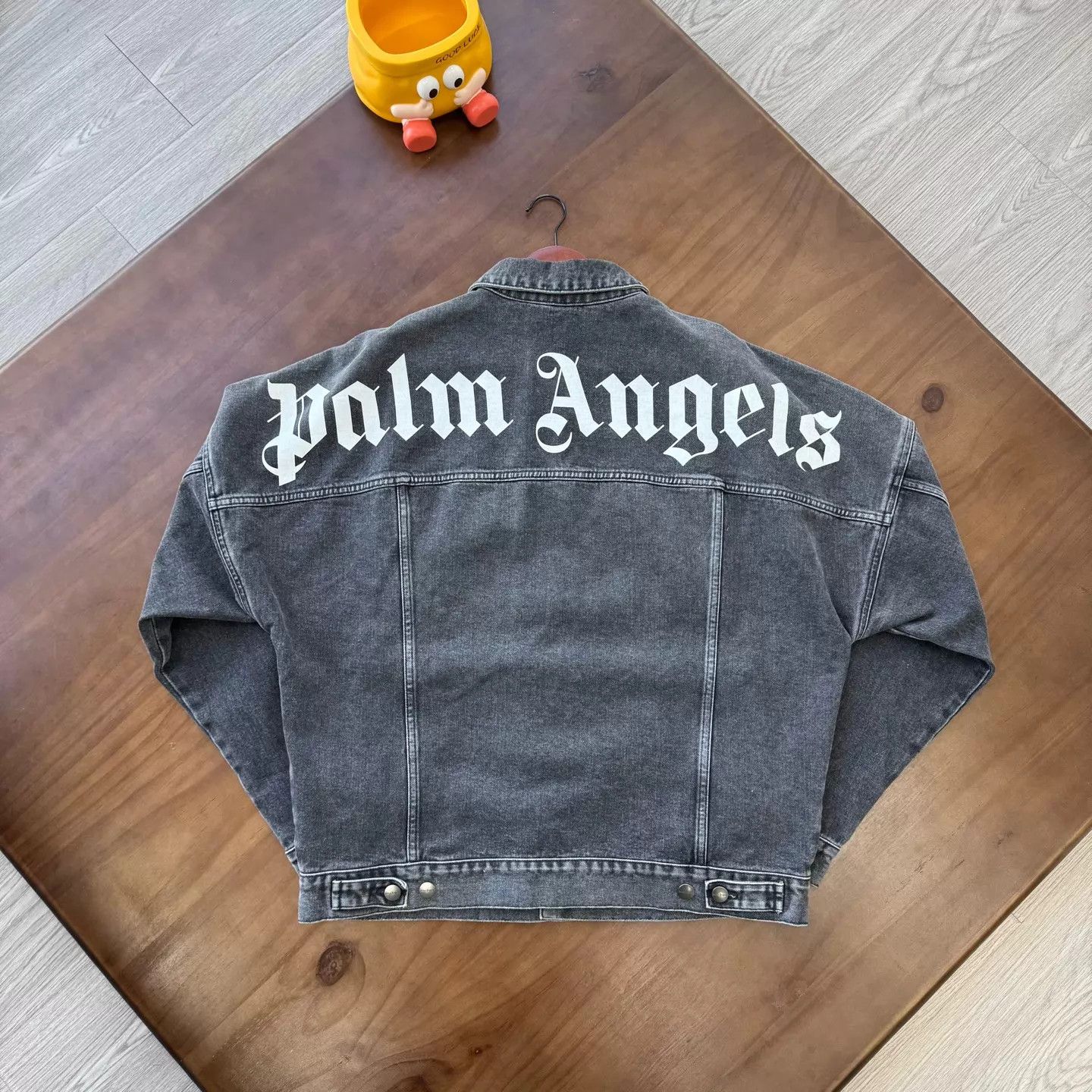 Palm Angels Palm Angels Back Logo Denim Jacket L like new Size US L / EU 52-54 / 3 - 2 Thumbnail