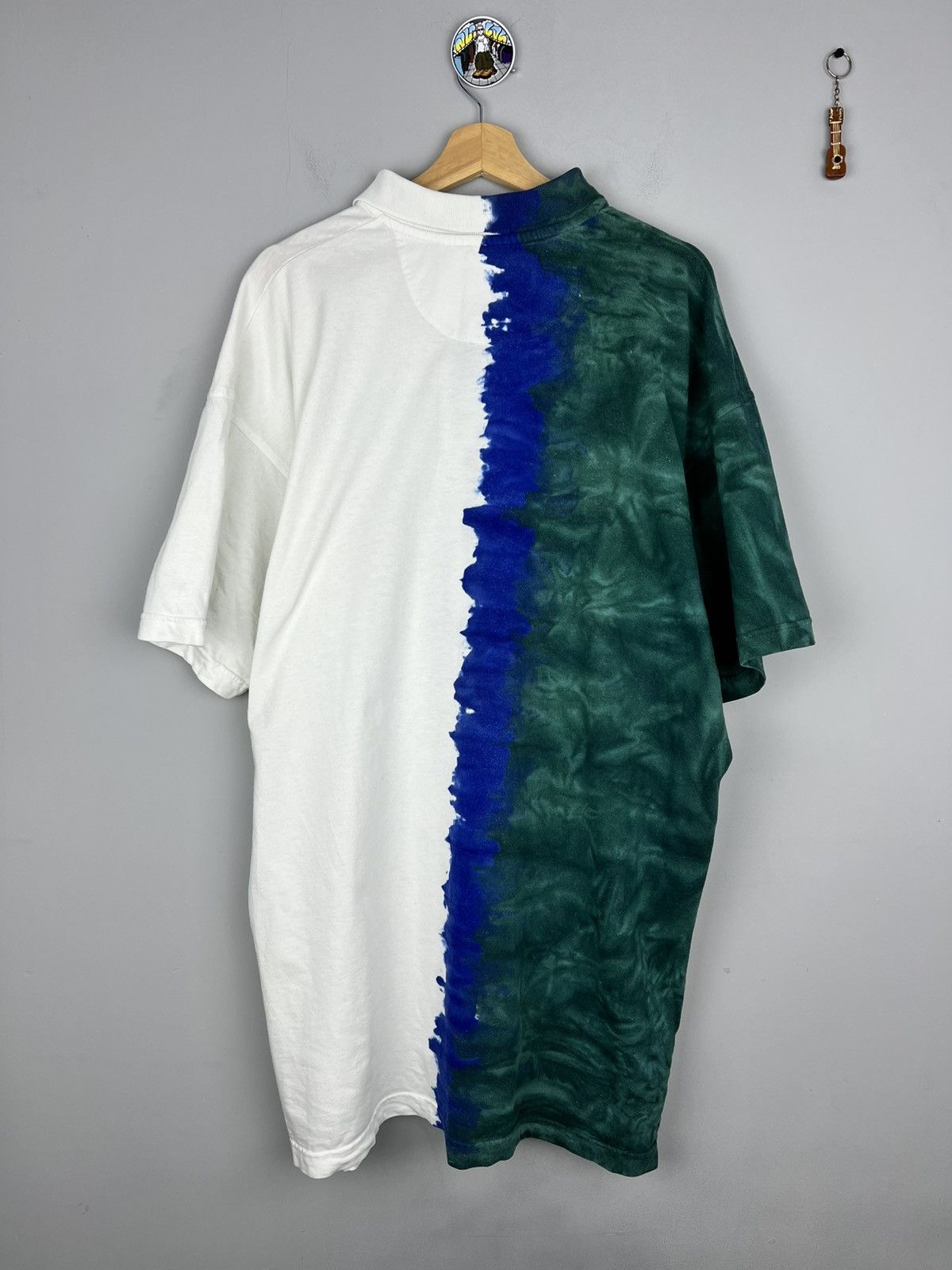 Nike × Vintage Nike Challenge Court 90s Polo Shirt tie dye vintage tennis Size US XL / EU 56 / 4 - 2 Thumbnail
