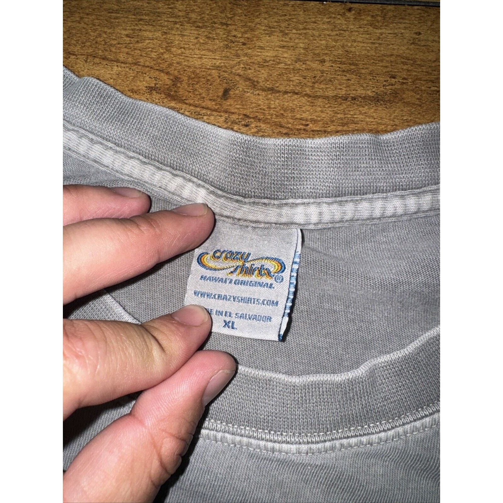 Other Vintage Crazy Shirts Papa Exterminator T-Shirt Grey XL 23x28 Size US XL / EU 56 / 4 - 7 Thumbnail