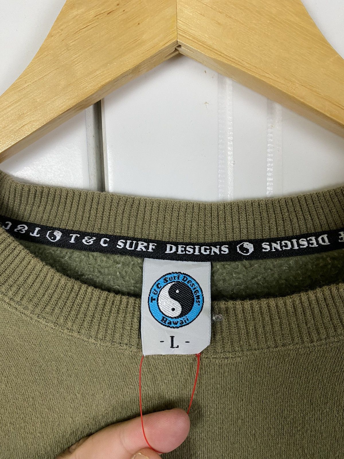 Vintage Vintage T&CSurf Sweatshirt Size US L / EU 52-54 / 3 - 6 Thumbnail