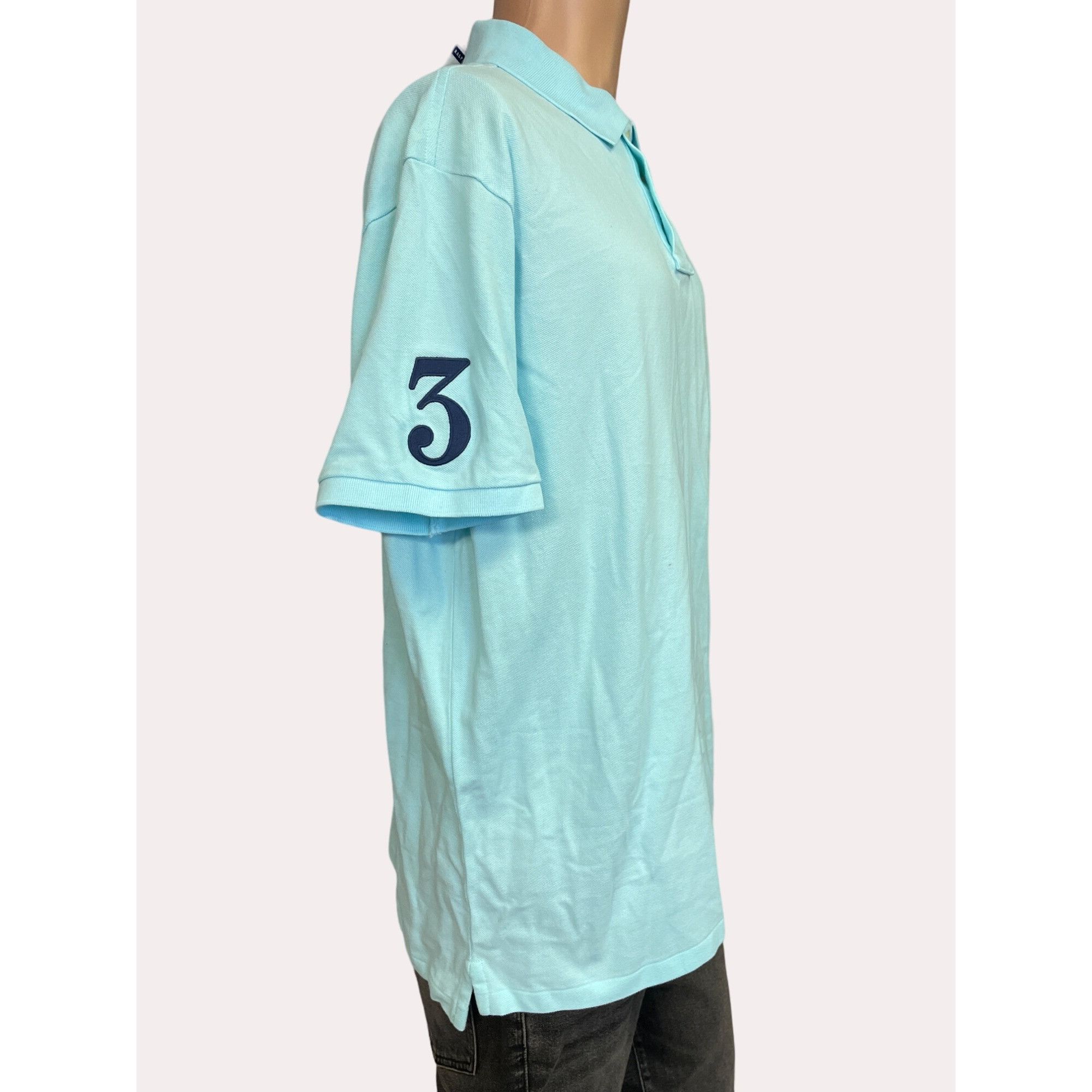 Polo Ralph Lauren Polo Ralph Lauren Men's Light Blue Golf Short Sleeve Shirt S Size US XL / EU 56 / 4 - 3 Thumbnail