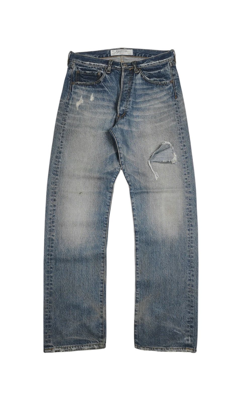 Kapital Vintage Japanese Brand Made Of Works CP-C Jeans Size US 32 / EU 48 - 1 Thumbnail