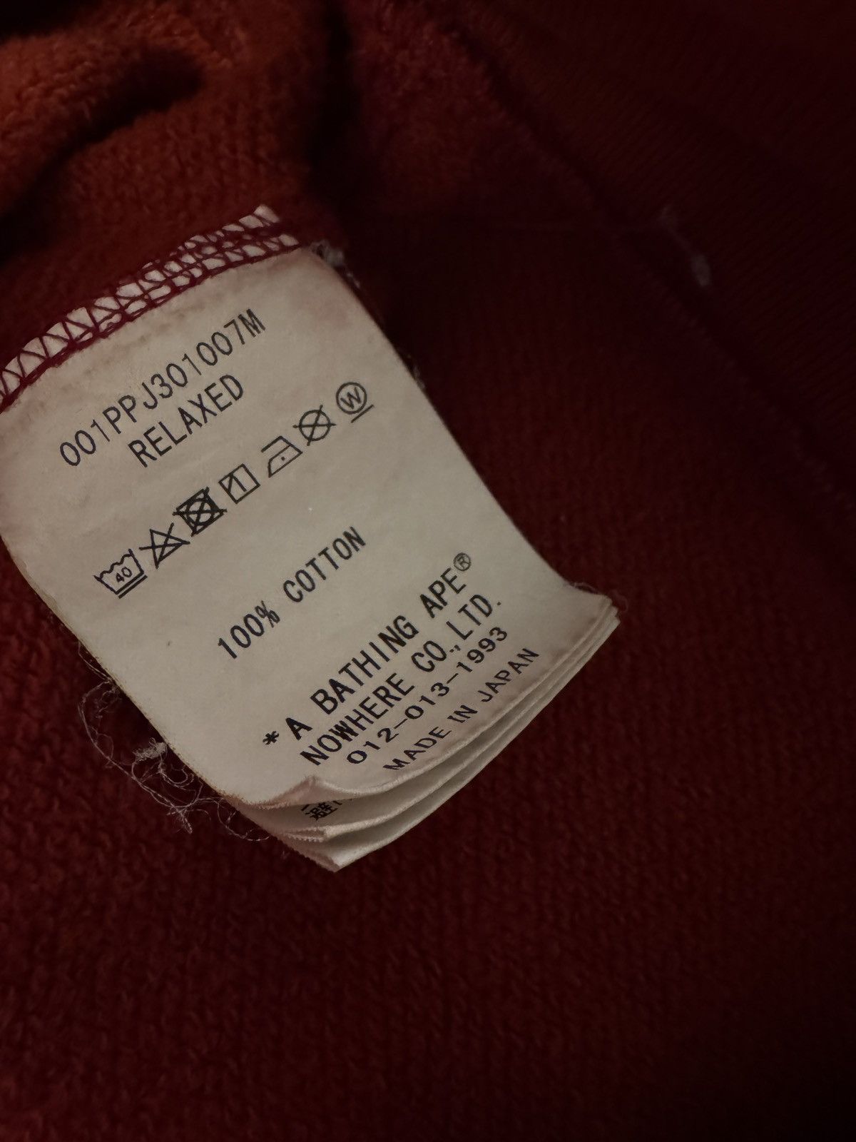 Bape Bape “Cutting” Hoodie Size US L / EU 52-54 / 3 - 4 Thumbnail