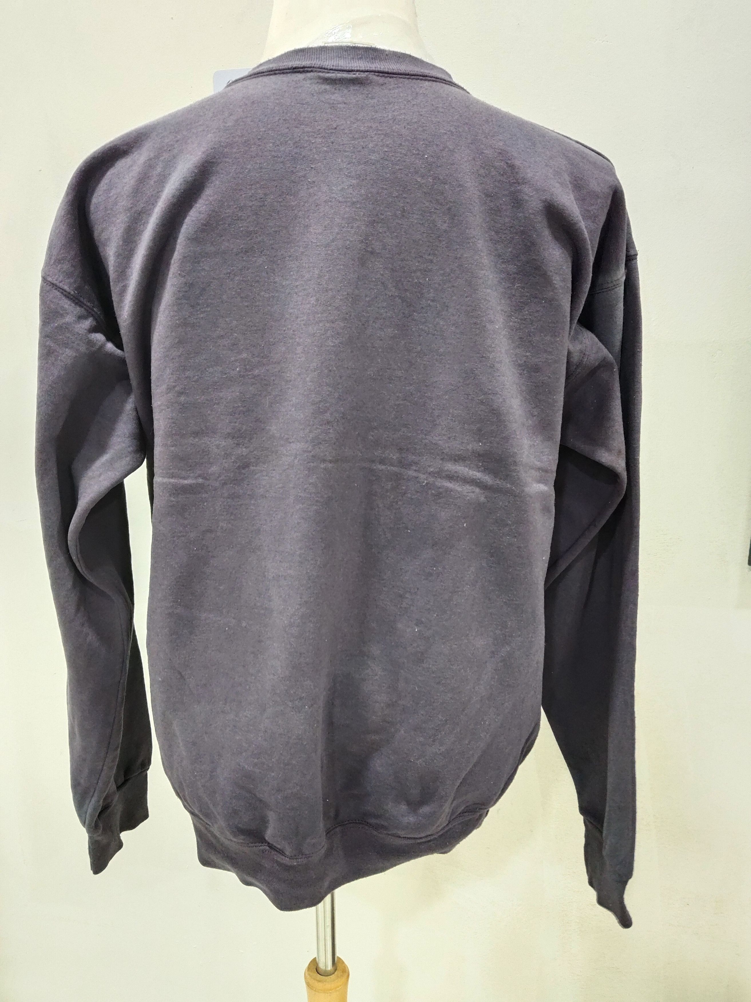Faded Glory × Hanes × Vintage Vintage 90s Plain Faded Sweatshirt Size US XL / EU 56 / 4 - 3 Thumbnail