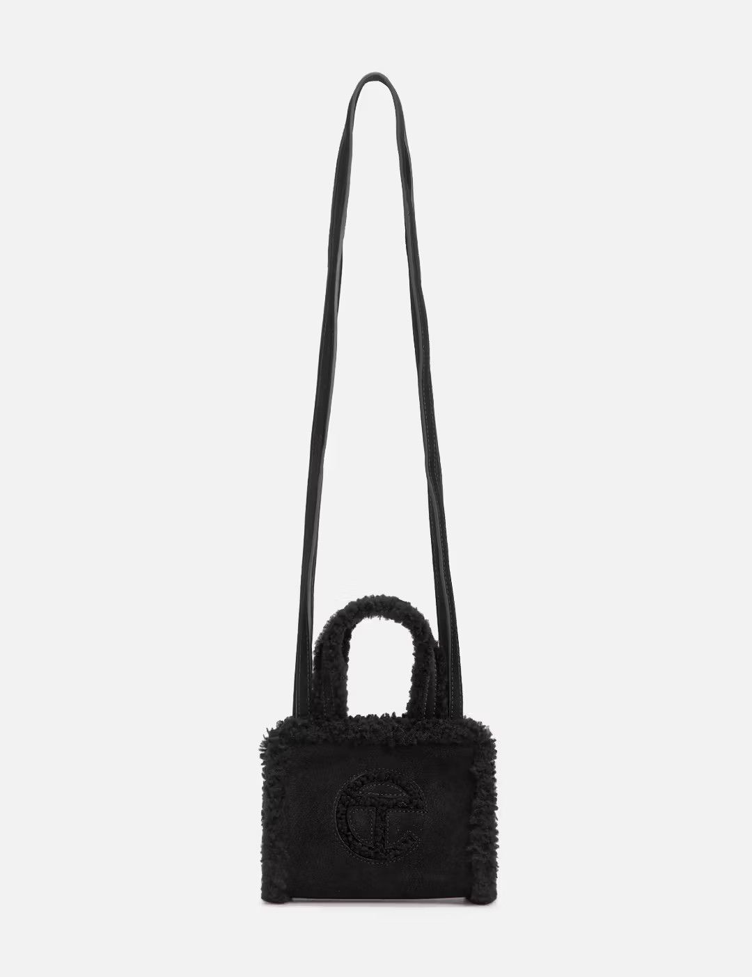 Telfar × Ugg UGG X TELFAR SMALL SHOPPER SUEDE BLACK Size ONE SIZE - 8 Thumbnail