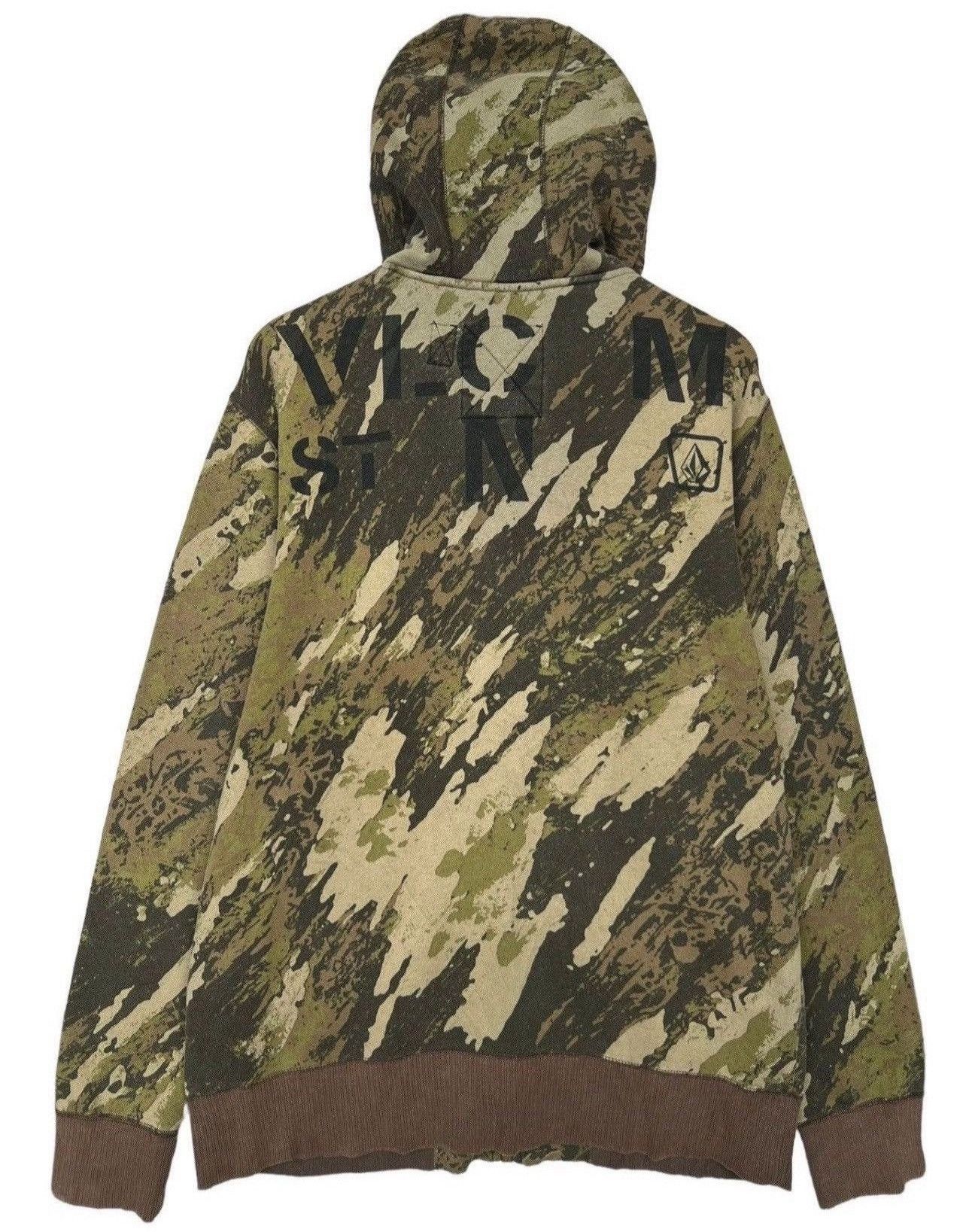 Volcom Y2k Volcom Camo Bondage Zipup Baggy Hoodie Size US L / EU 52-54 / 3 - 2 Thumbnail