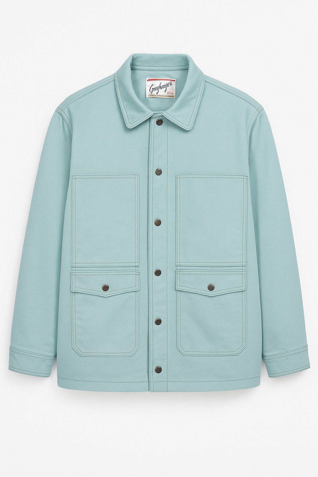 Vintage Light Beige Utility Work Jacket Gaytog’s Japan Style