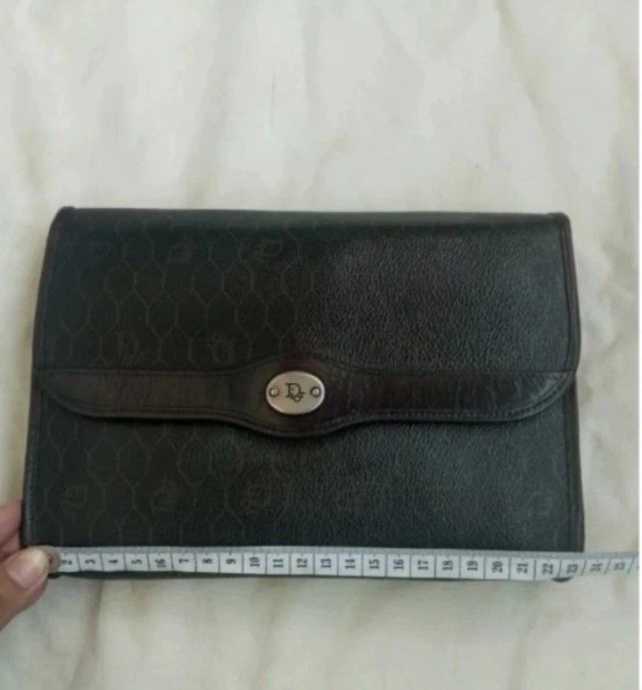 Dior Christian Dior Vintage Trotter Monogram Clutch Bag Size ONE SIZE - 10 Thumbnail
