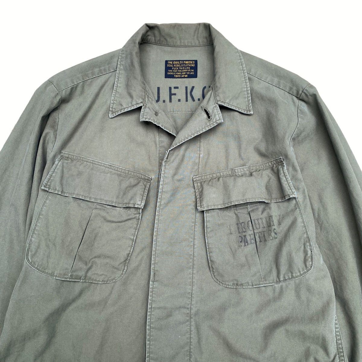 Wacko Maria Wacko Maria Gulty Parties Drunkerd's Dream Fatigue Jacket Size US M / EU 48-50 / 2 - 5 Thumbnail