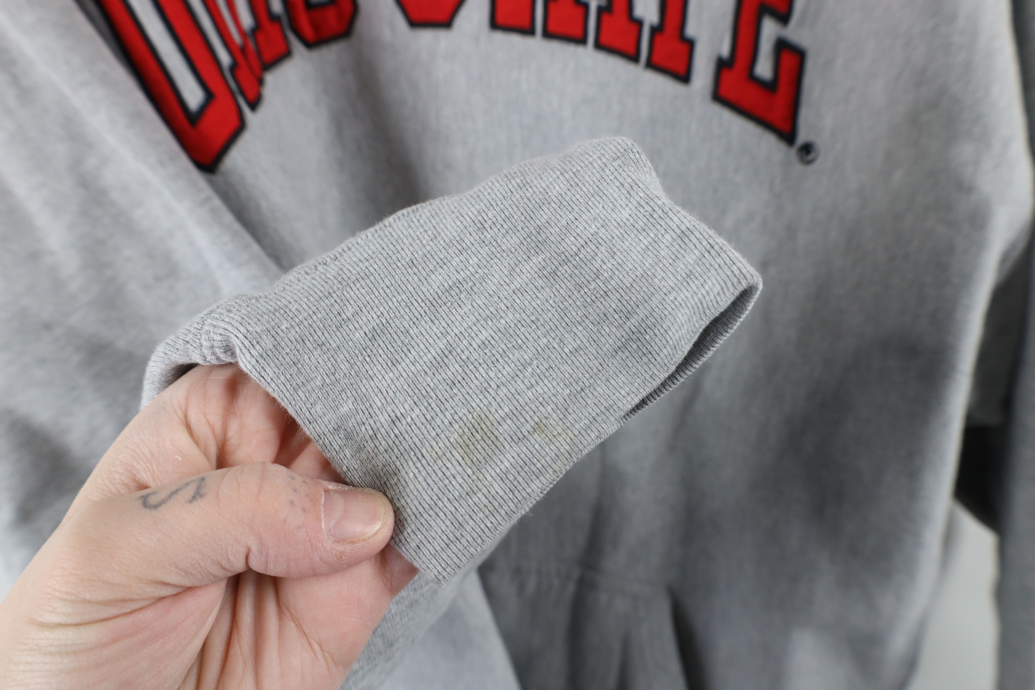 Vintage Vintage 90s Heavyweight Ohio State University Sweatshirt Size US XXL / EU 58 / 5 - 10 Thumbnail