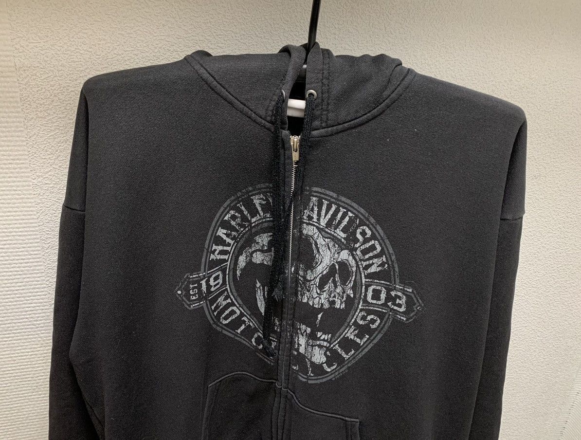 Harley Davidson Harley Davidson vintage zip hoodie L-Xl sz Size US XL / EU 56 / 4 - 2 Thumbnail
