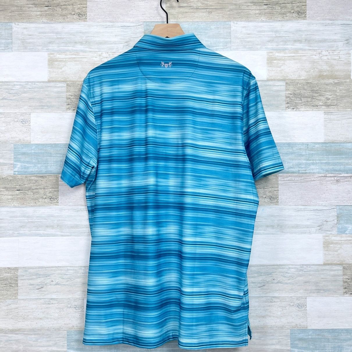 Hickey Freeman Hickey Freeman Performance Tech Golf Polo Shirt Blue Men M Size US M / EU 48-50 / 2 - 3 Thumbnail