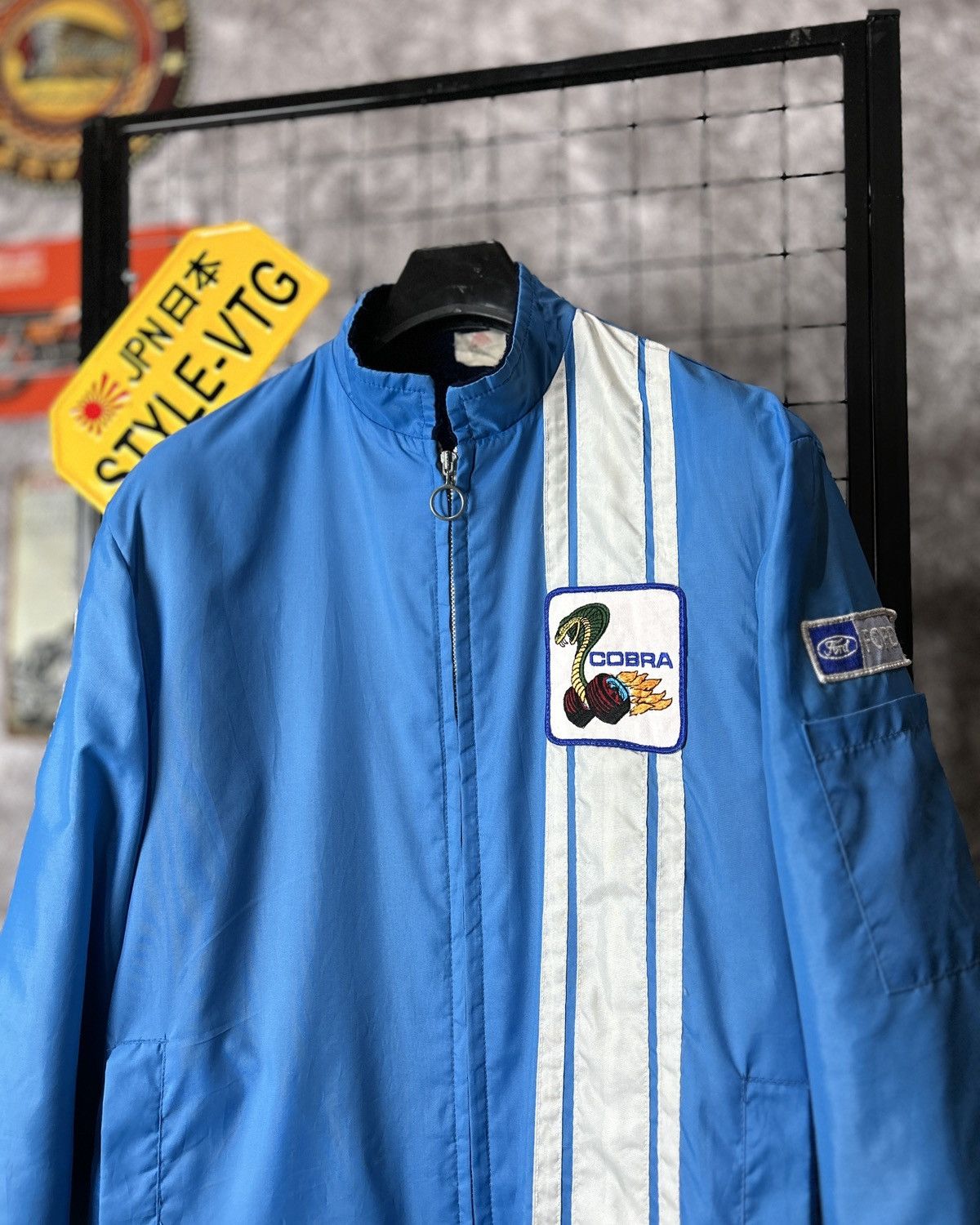 Ford Ford Cobra USA 70s 80s vintage racing the great lakes jacket Size US L / EU 52-54 / 3 - 5 Thumbnail