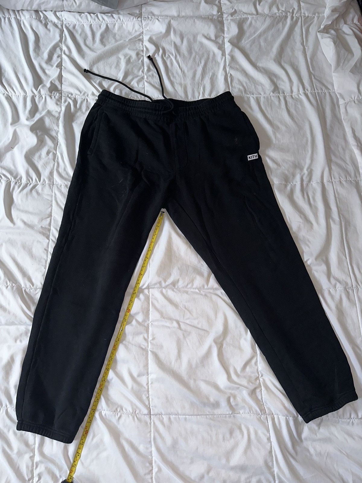 Designer × Kith KITH BLACK SWEATPANTS Size US 34 / EU 50 - 1 Thumbnail