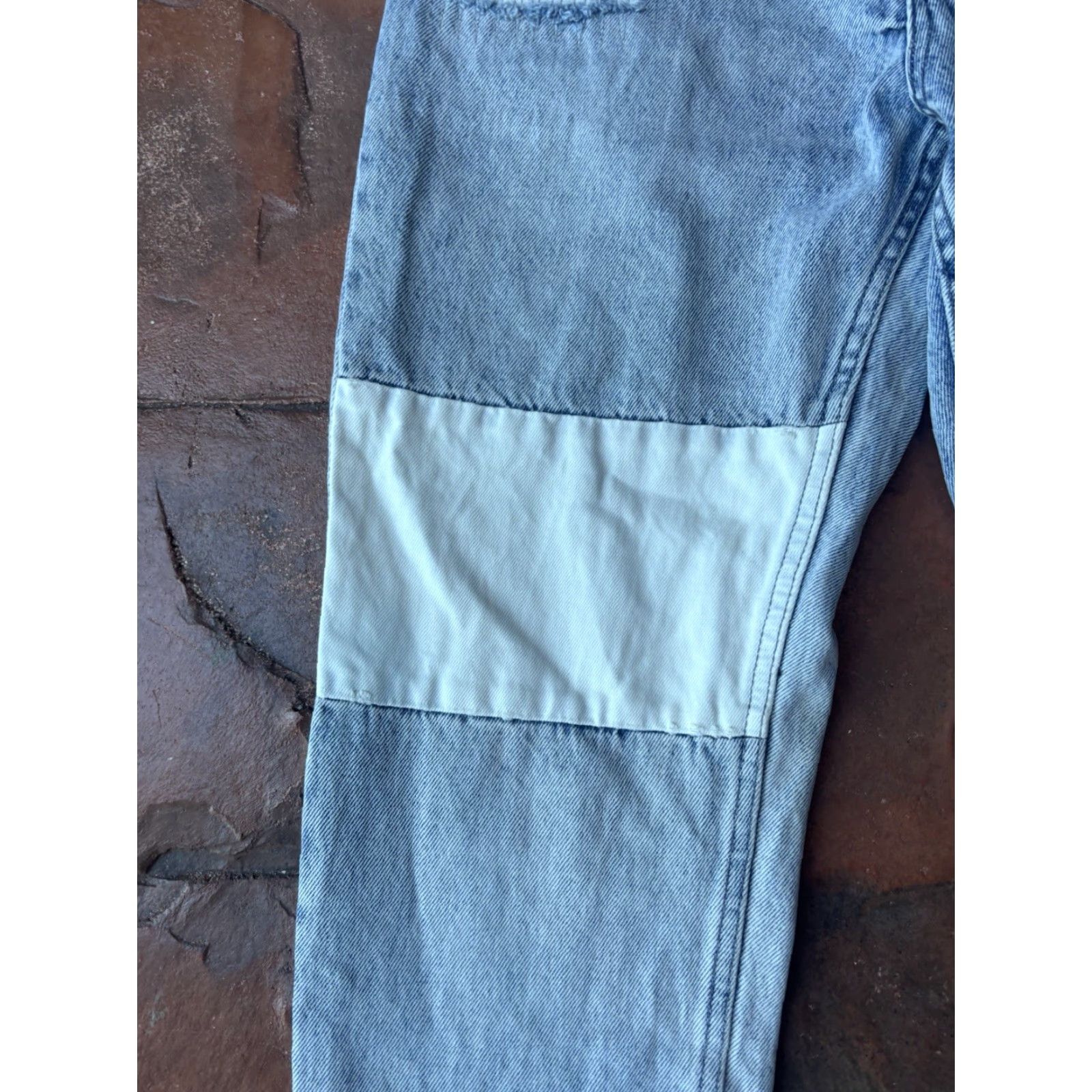 Ksubi VINTAGE Ksubi Jeans Mens 34x25 Blue Distressed Patch Tapered Punk 90s Slim City Gothic Short Description: Fair Condition Size US 34 / EU 50 - 5 Thumbnail