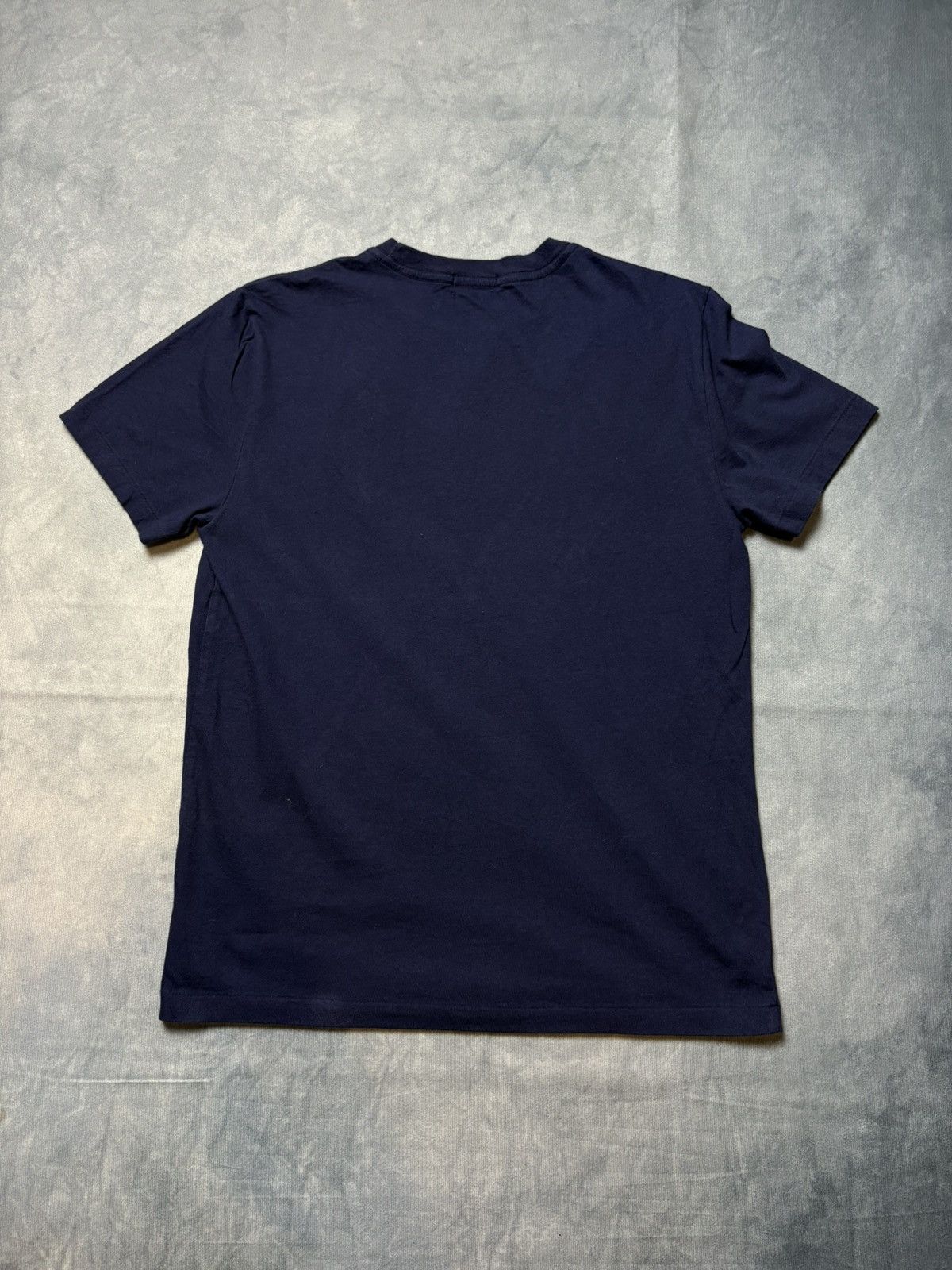 Designer × Polo Ralph Lauren × Vintage Ralph Lauren Sash Tee Navy / Yellow – Big Pony – Size M Size US M / EU 48-50 / 2 - 6 Thumbnail