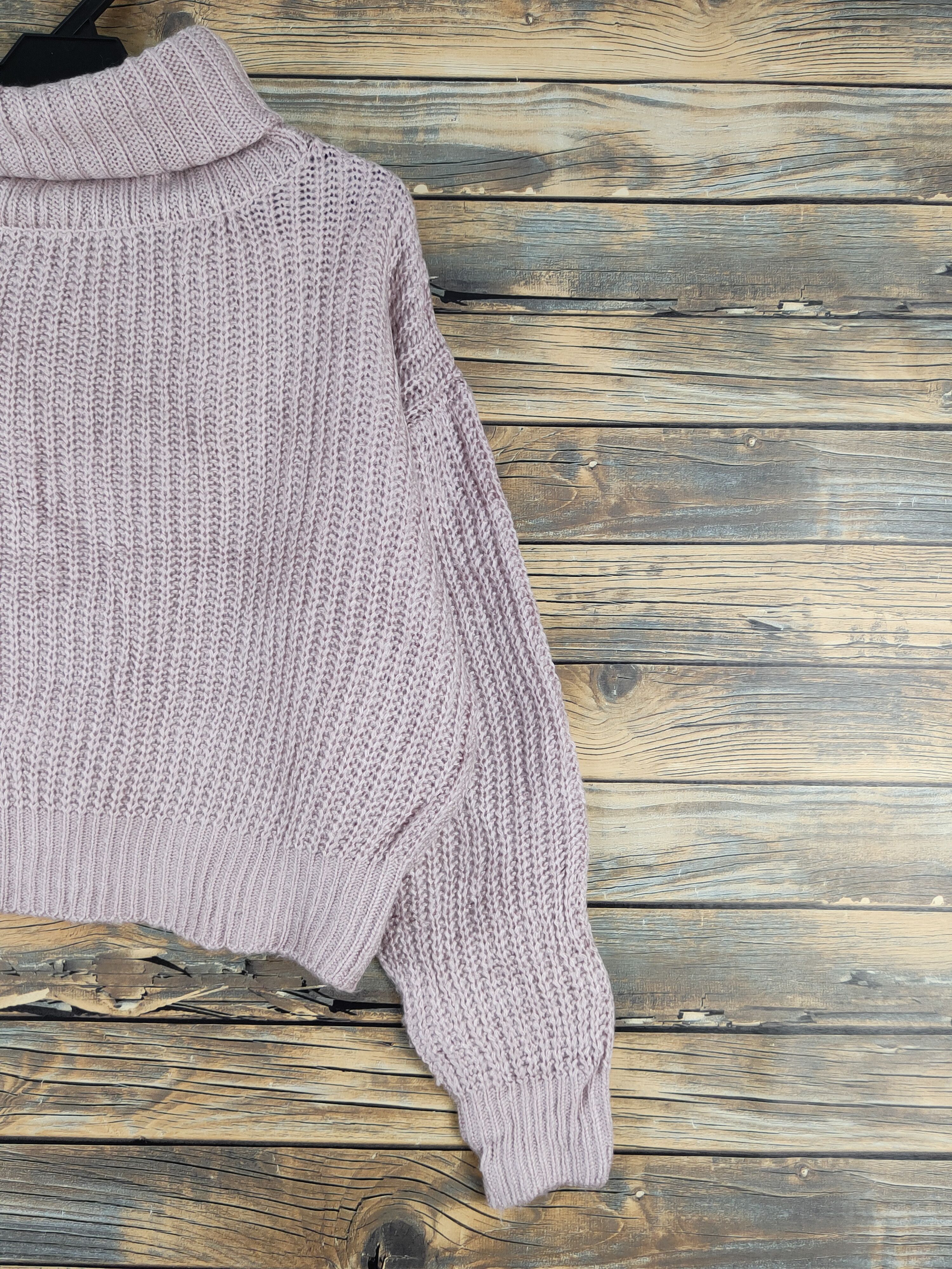 Japanese Brand Ems Excite Pink Knitwear Crop Tops #W1178 Size M / US 6-8 / IT 42-44 - 5 Thumbnail