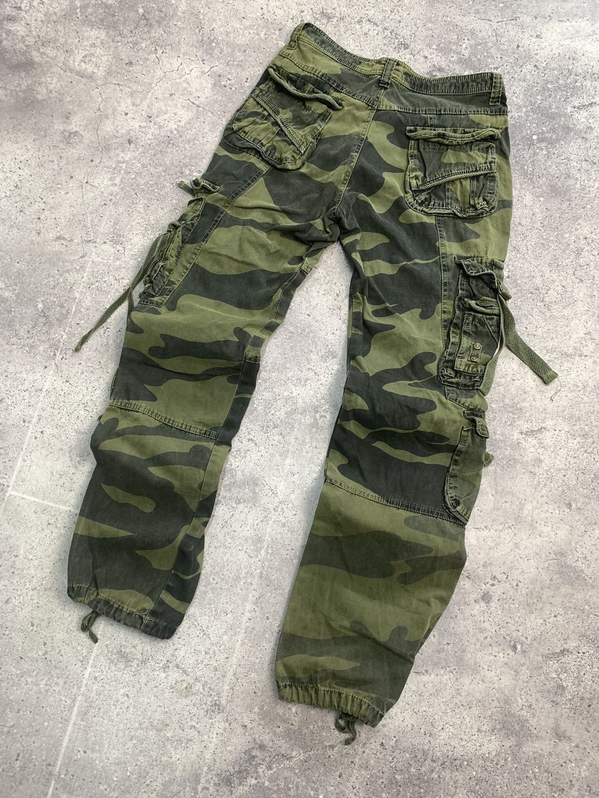 Japanese Brand × Vintage Vintage Junya Watanabe Balenciaga Style Bondage Cargo Pants Size US 32 / EU 48 - 16 Thumbnail