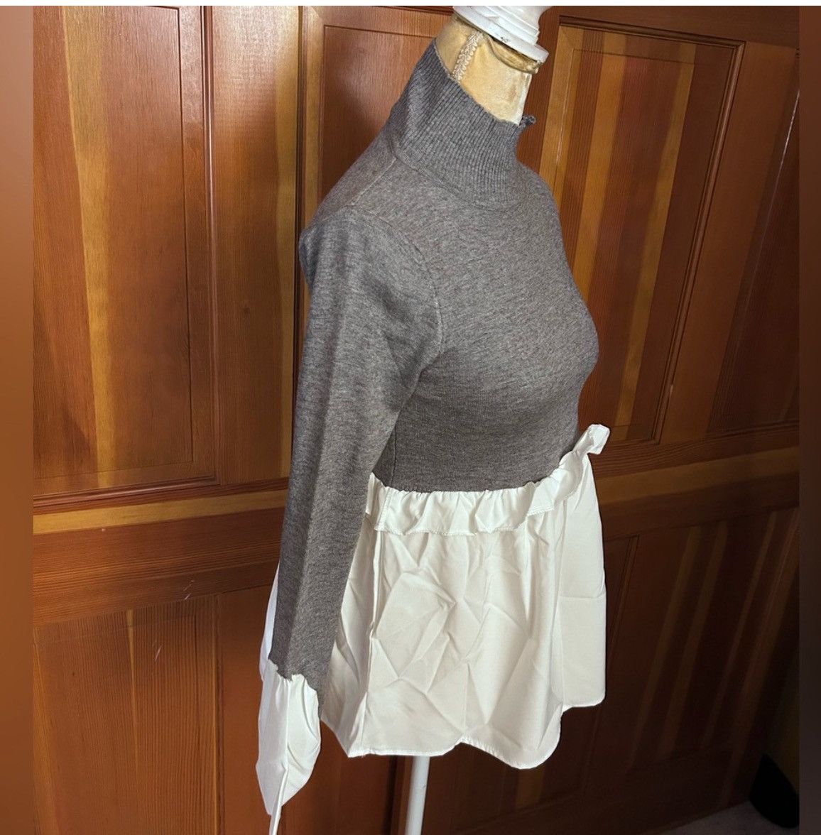 Designer × Other NWT, Lavishly Paris Womens Ladies 2 in 1 Layered Blouse Size M / US 6-8 / IT 42-44 - 10 Thumbnail