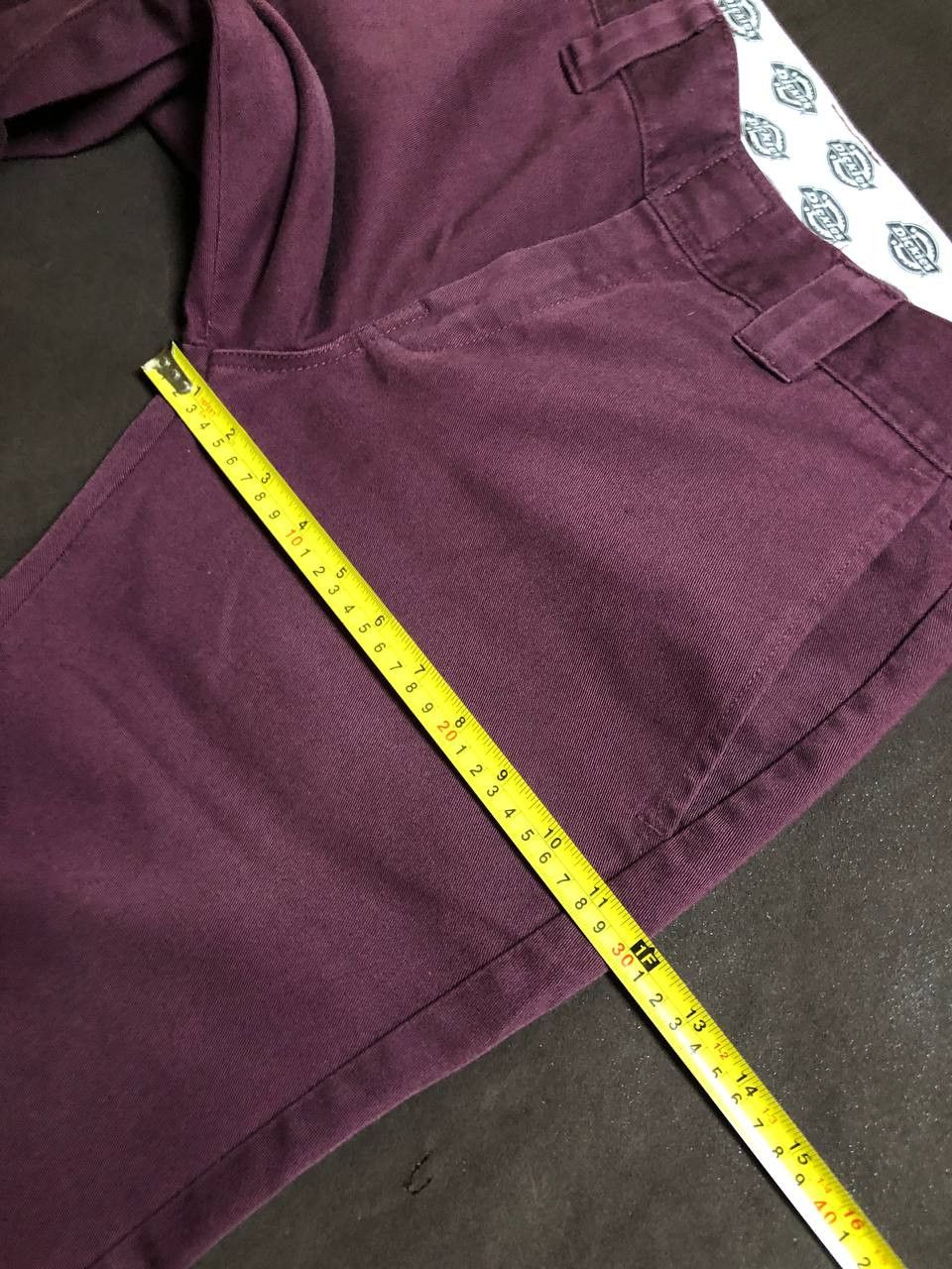 Dickies Dickies burgundy skateboarding long shorts capri Size US 30 / EU 46 - 9 Thumbnail
