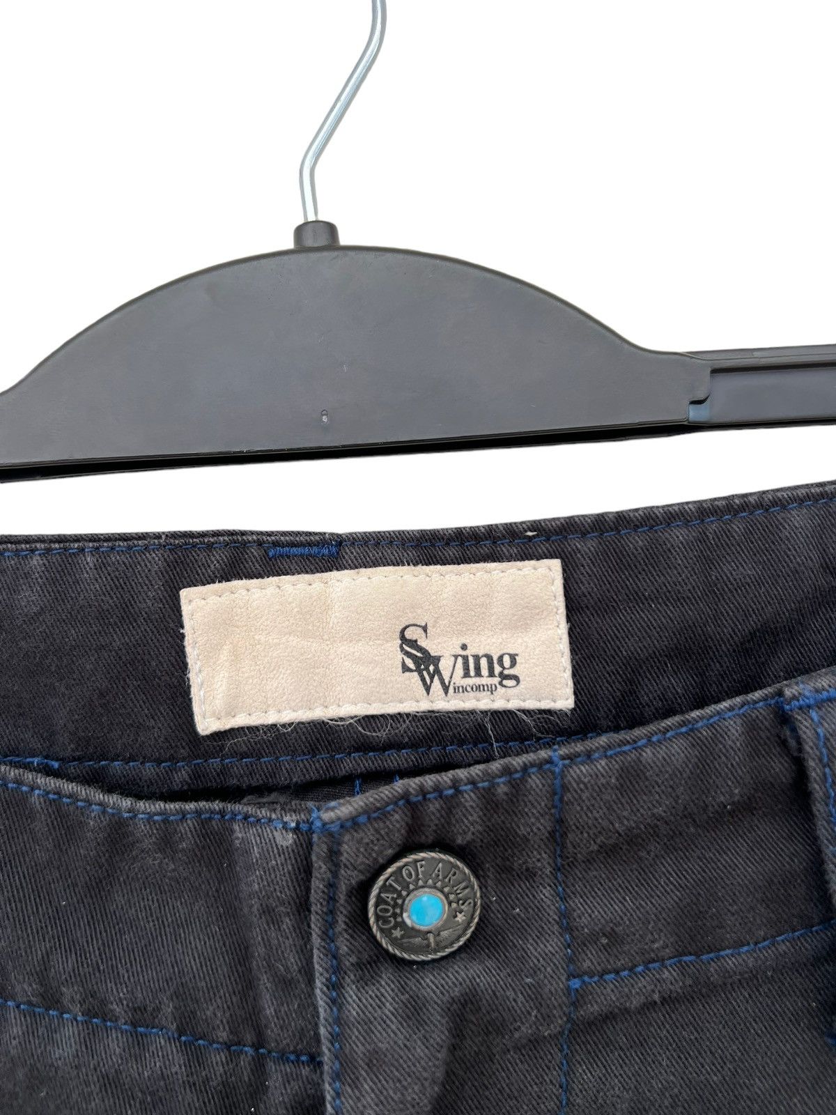 Vintage Vintage Swing Incomp Japan Hybrid Fade Black Cargo Trouser Size US 32 / EU 48 - 6 Thumbnail