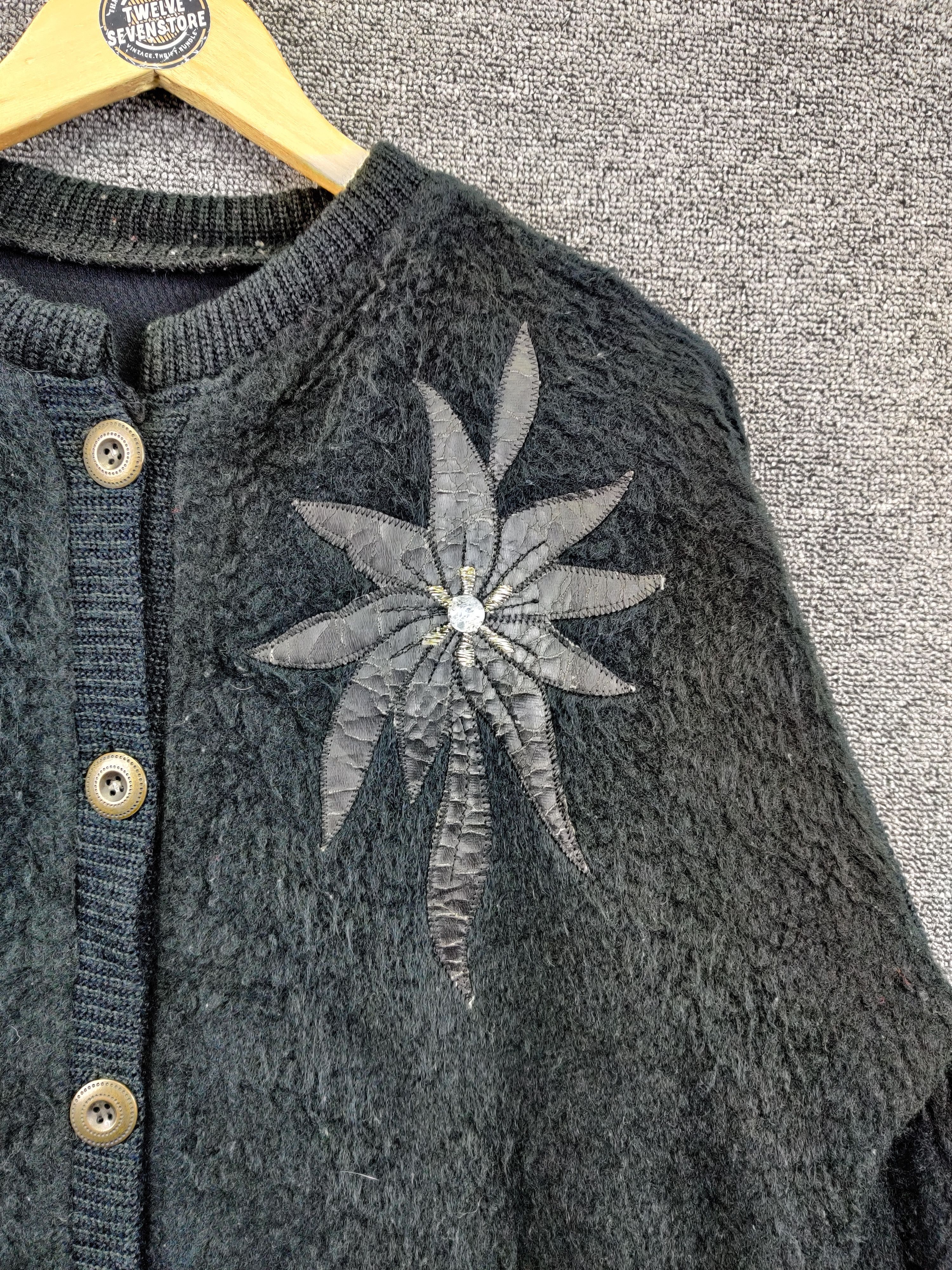 Aran Isles Knitwear Vintage Unbrand Knit Cardigan Button Up By B.O Fashion Size US XL / EU 56 / 4 - 6 Thumbnail