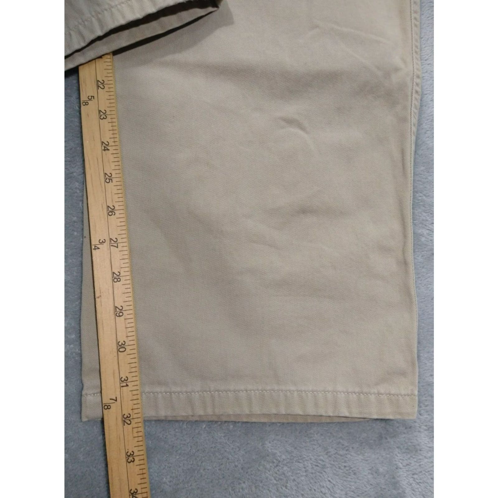 Polo Ralph Lauren Polo Jeans Co Pants Mens 40x32 Beige Chino Carpenter Straight Leg High Rise Size US L / EU 52-54 / 3 - 5 Thumbnail