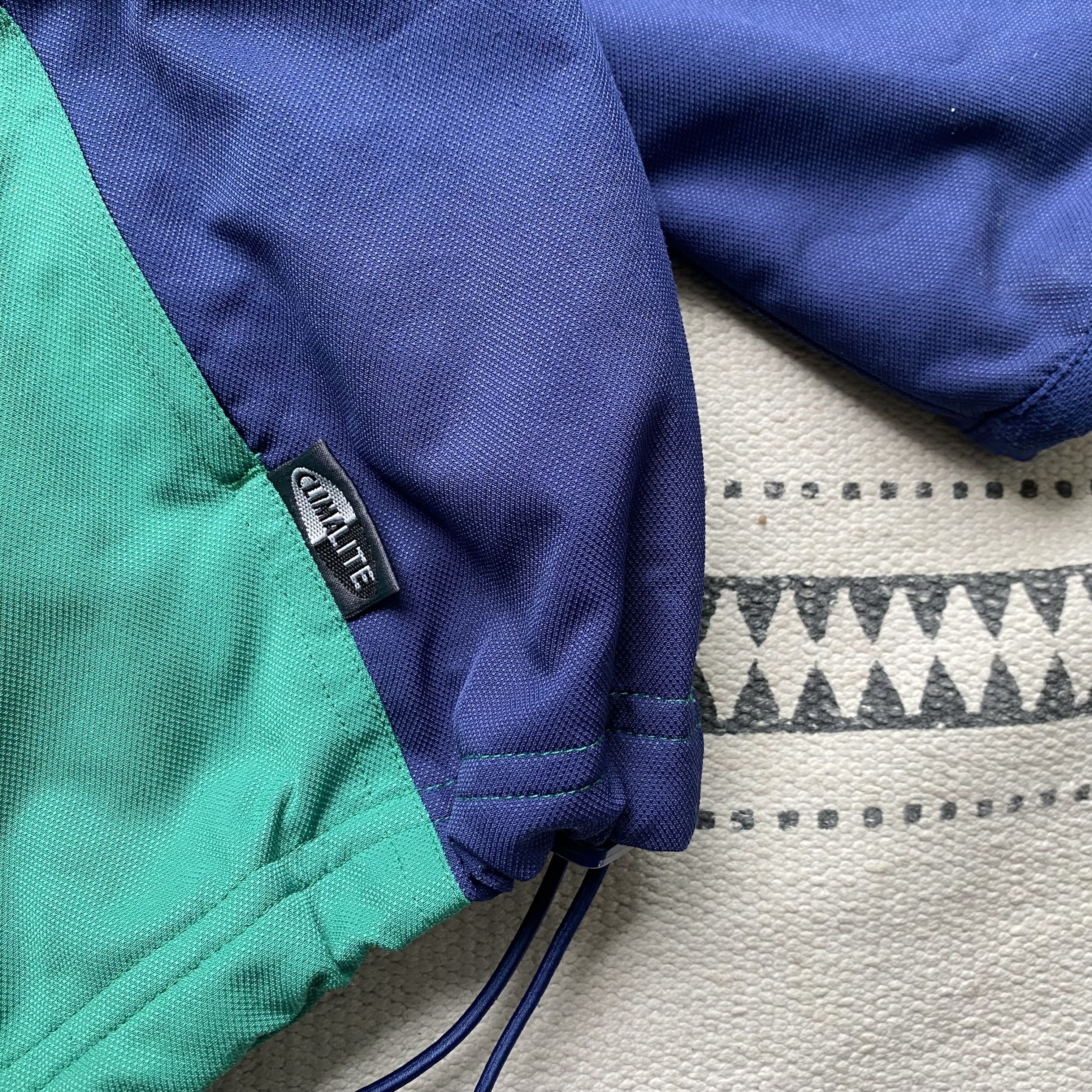 Adidas Vintage 90s Adidas Nylon track jacket Windbreaker Boxy fit Size US L / EU 52-54 / 3 - 5 Thumbnail