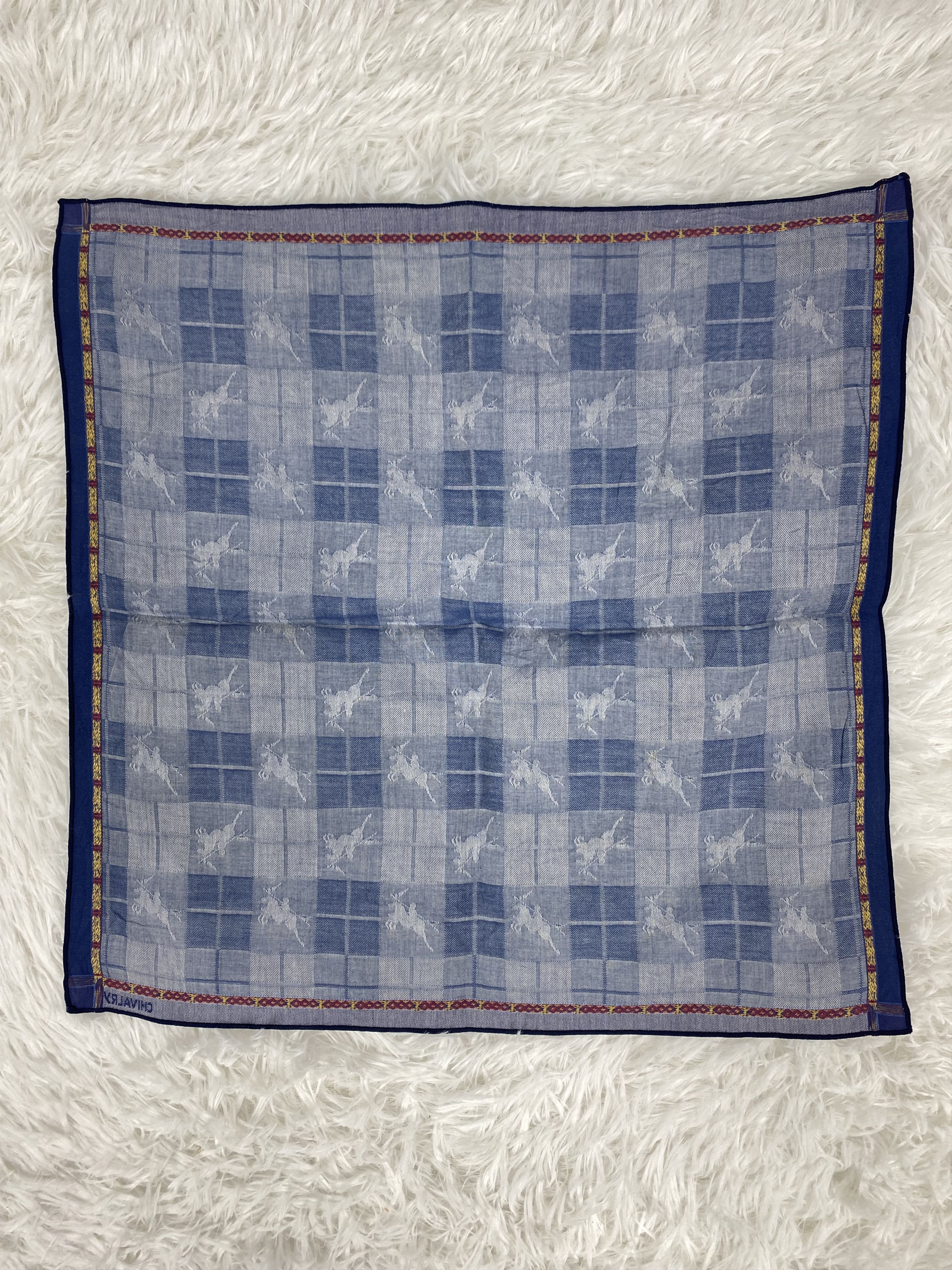 Vintage Vintage Chivalry Handkerchief Neckerchief PH0888 Size ONE SIZE - 4 Thumbnail