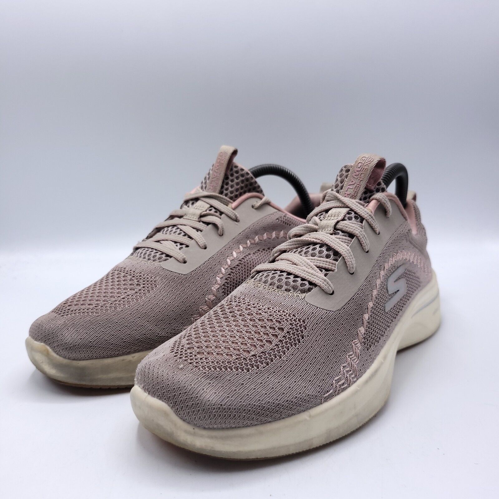 SKECHERS Skechers Go Walk Steady Shoe Womens Size 8 124112 Pink White Size US 8 / IT 38 - 1 Thumbnail