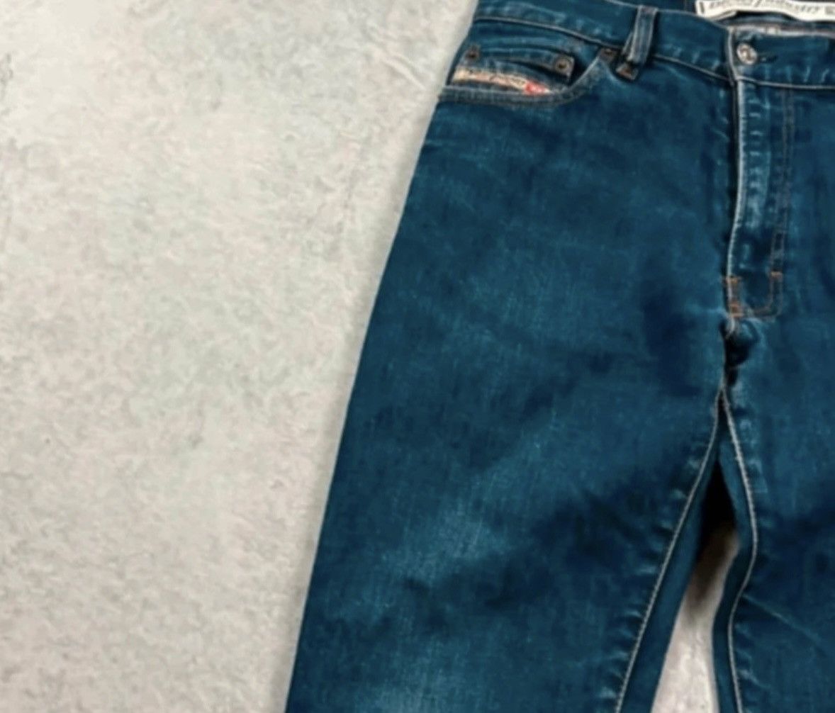 Diesel VINTAGE DIESEL BOOTCUT FLARED DENIM JEANS WASHED RETRO Size 29" - 3 Thumbnail