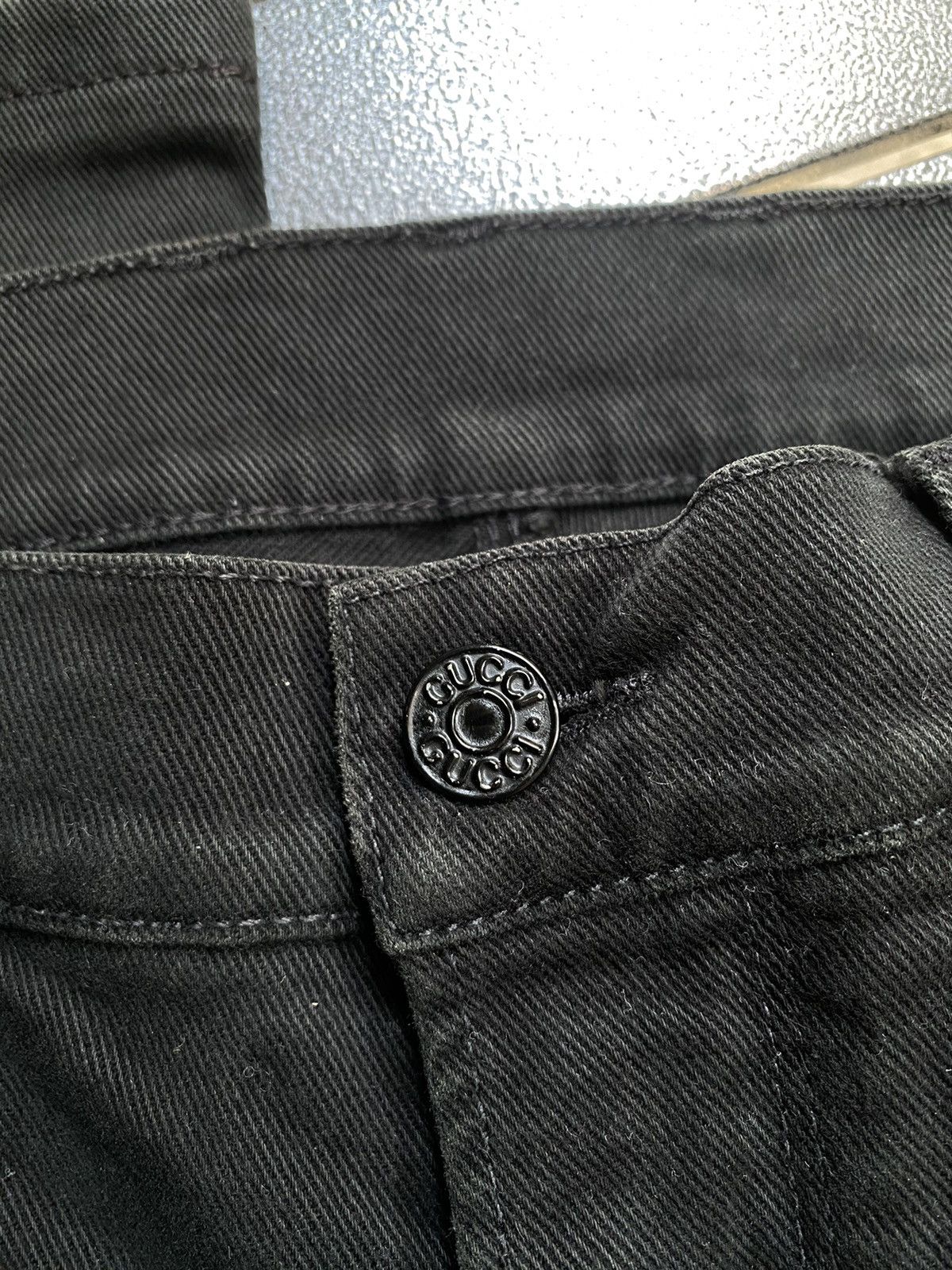Gucci Gucci - Tom Ford Biker Denim Pants Size US 34 / EU 50 - 11 Thumbnail