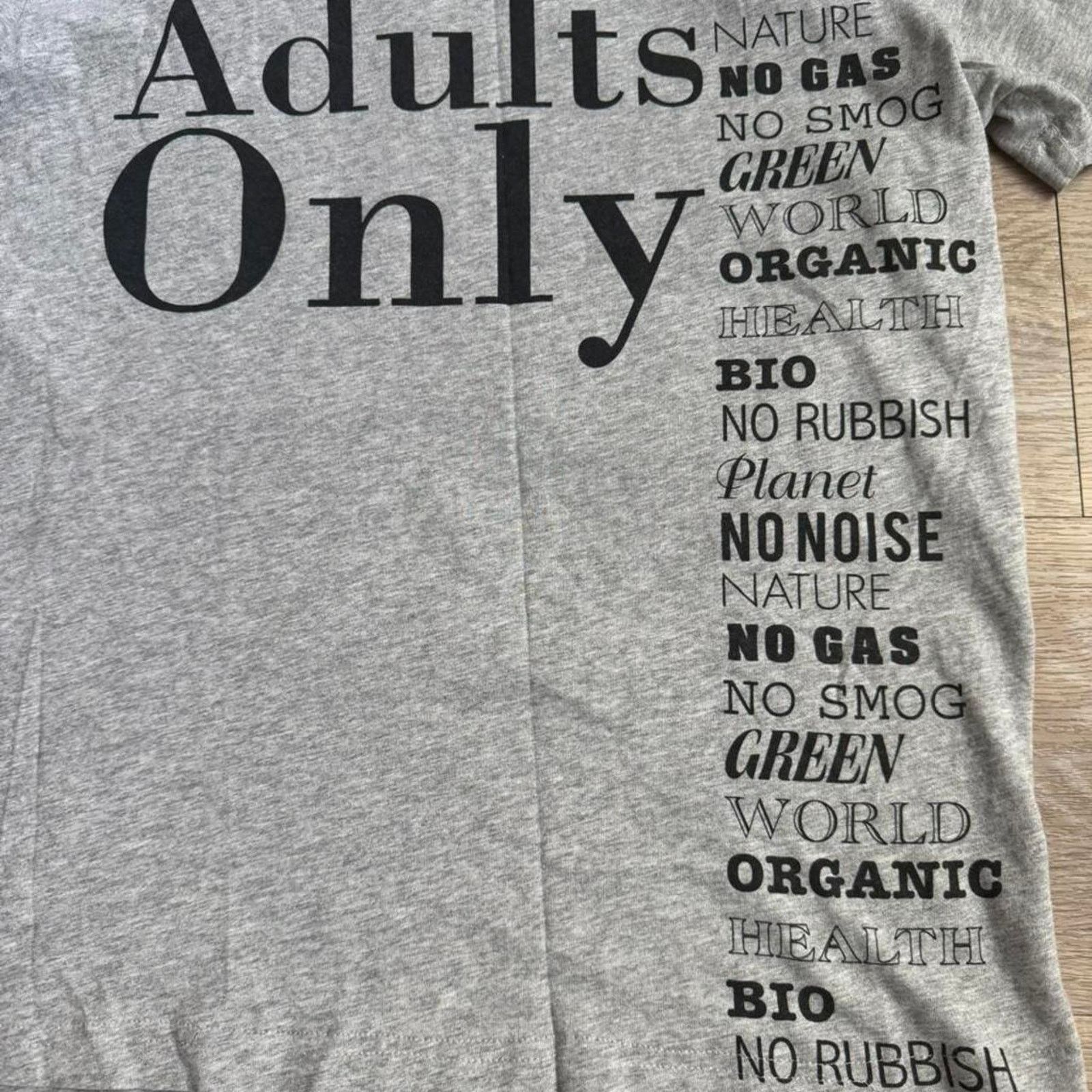 Dolce & Gabbana Dolce & Gabbana "Adults Only" y2k Tshirt Grey Size US S / EU 44-46 / 1 - 4 Thumbnail