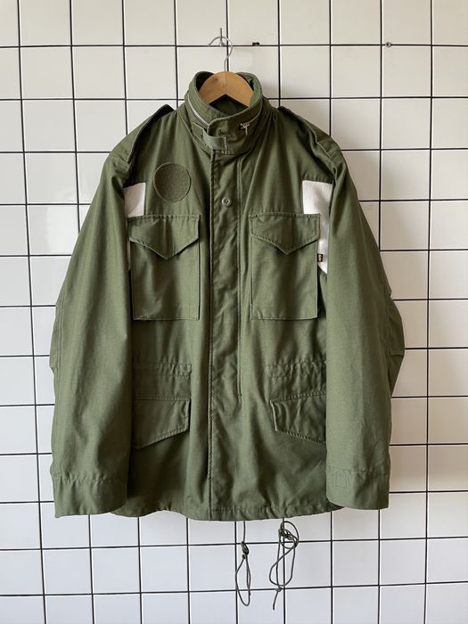 Stussy ALPHA INDUSTRIES x STUSSY Jacket M-65 Army Field Coat A7986