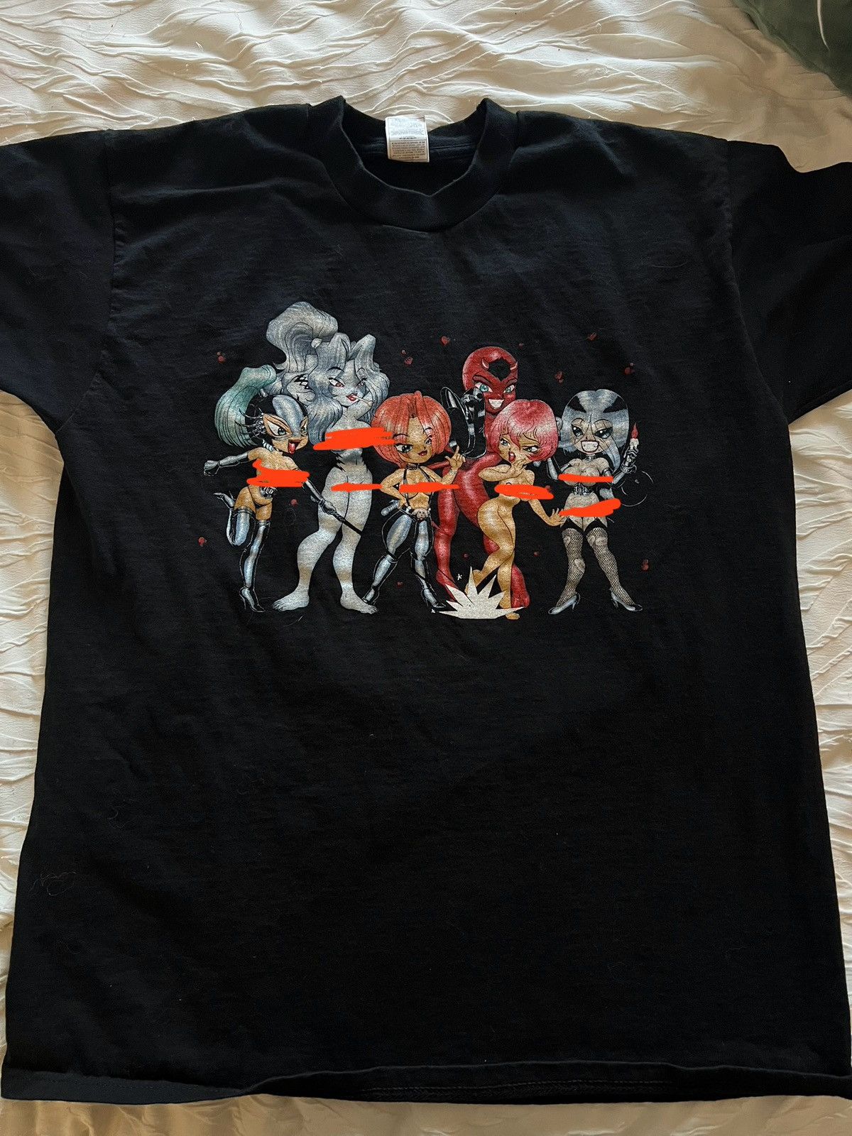 Misfits × Vintage RARE VINTAGE Verotik World T Shirt Size US XL / EU 56 / 4 - 1 Thumbnail