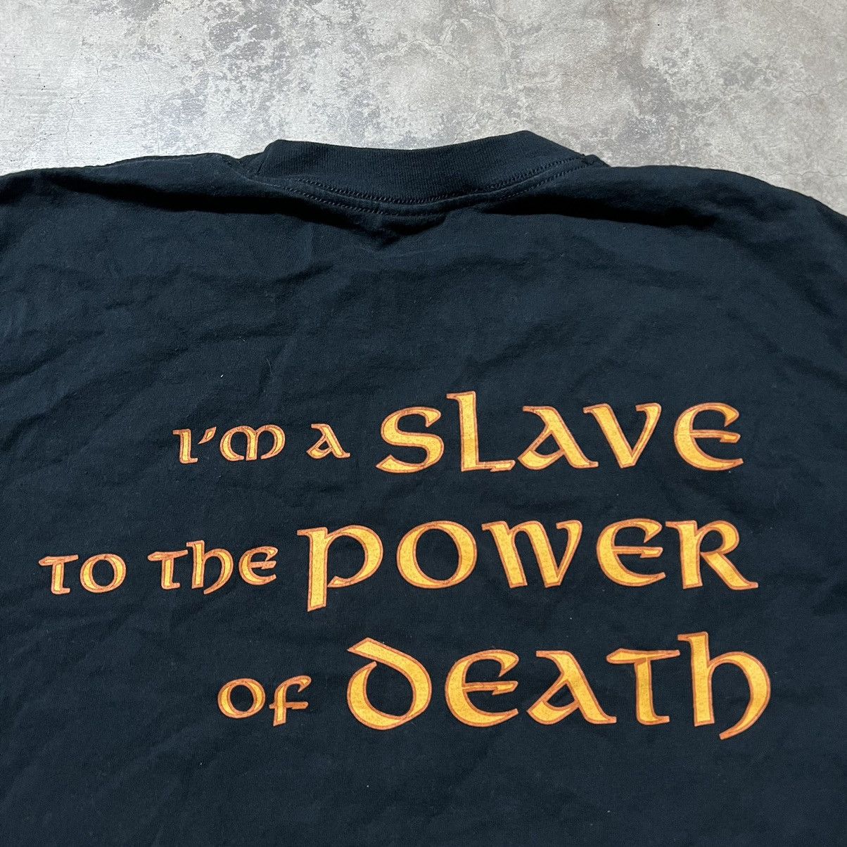 Band Tees × Vintage Vintage Iron Maiden Powerslave Metal Band L/S T-Shirt Size US L / EU 52-54 / 3 - 6 Thumbnail
