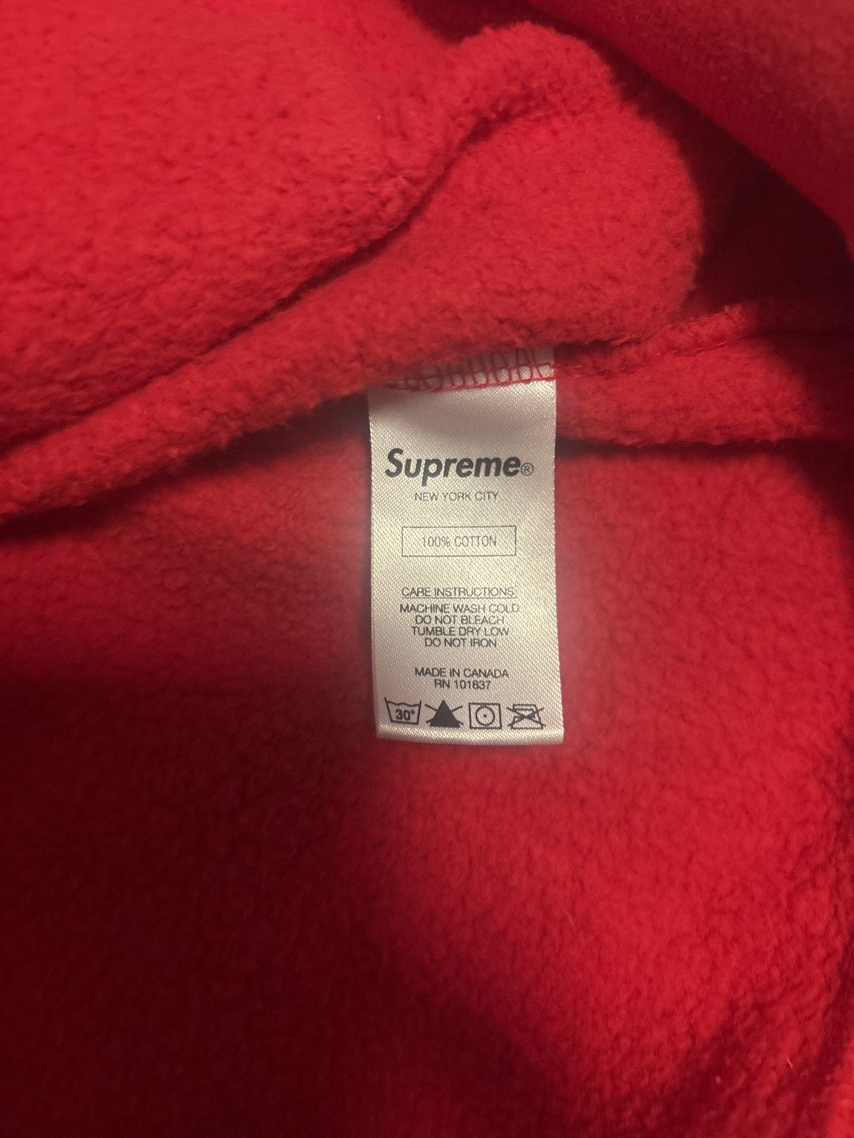 Spitfire × Supreme Supreme X Spitfire Hoodie Size US S / EU 44-46 / 1 - 7 Thumbnail