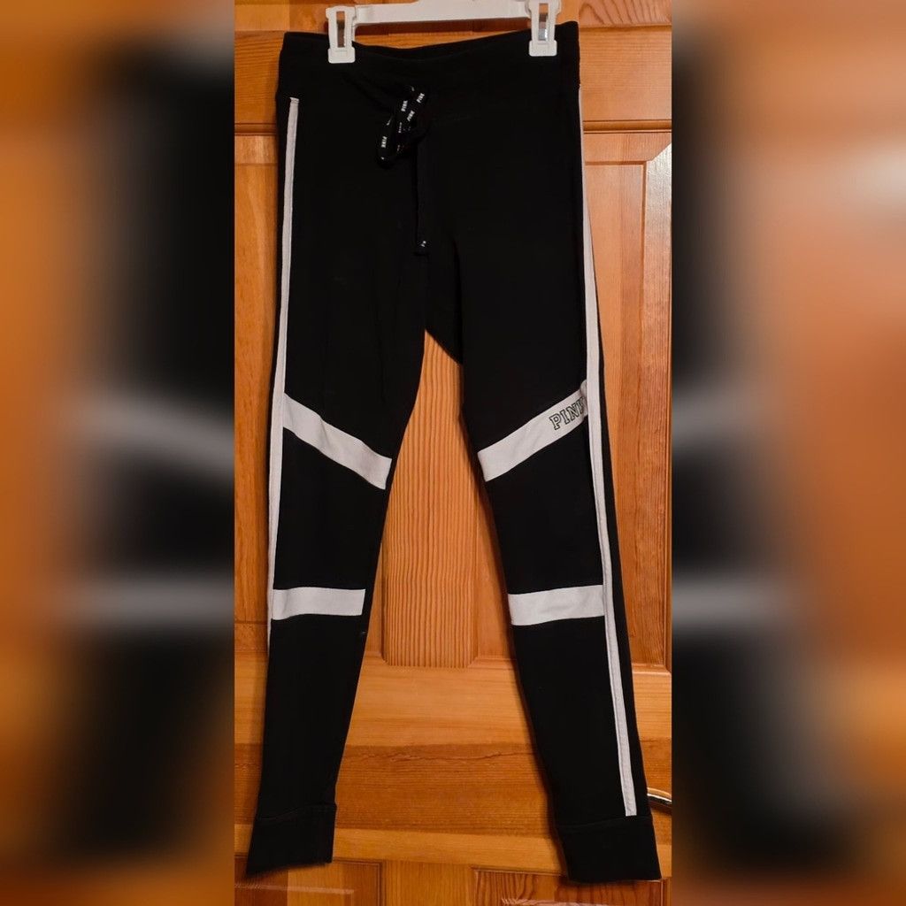 Victoria's Secret ☆RARE☆ PINK Victoria's Secret Black Yoga Hoodie Size L / US 10 / IT 46 - 7 Thumbnail