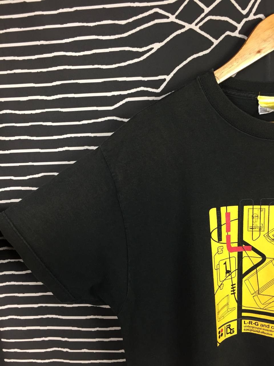 LRG Vtg 90s OG LRG Lifted Research Group Technical Schematic Tee Size US L / EU 52-54 / 3 - 5 Thumbnail