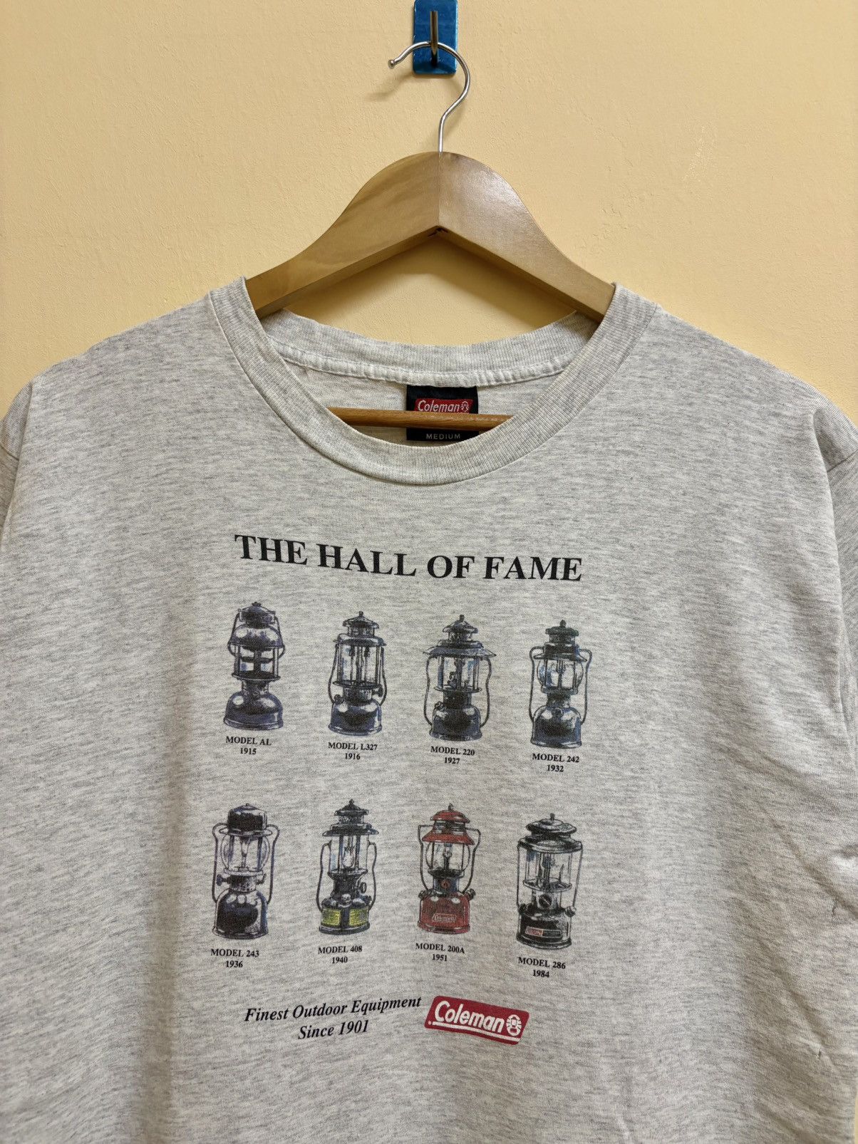 Coleman Vintage 90s Coleman Lantern Promo Outdoor Tee Size US M / EU 48-50 / 2 - 1 Thumbnail