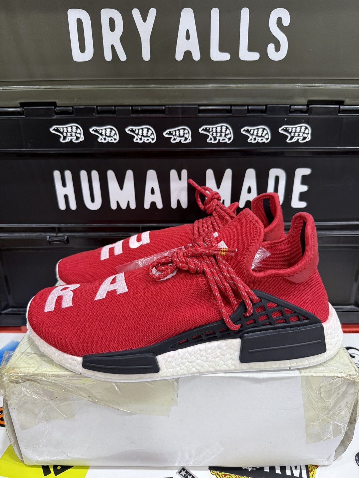 Pharrell Human Human Race Og Red Adidas NMD HU Pharrell Human Race 