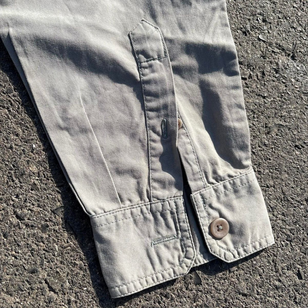 camel active ❌SOLD❌Camel Active Vintage Workwear Shirt Faded Grey 24x29 Size US M / EU 48-50 / 2 - 6 Thumbnail
