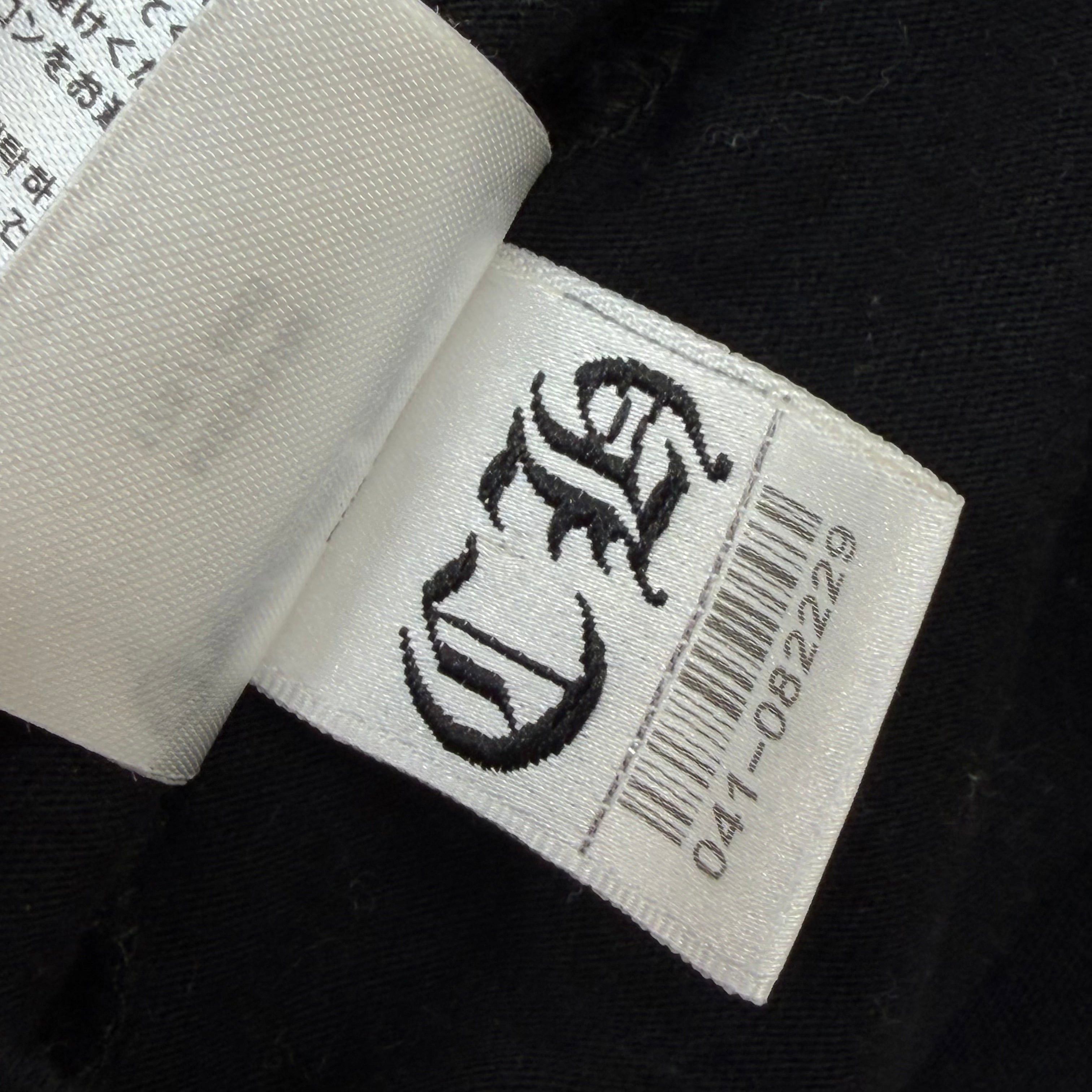 Chrome Hearts Chrome Hearts White Neck Logo Tee Black M Size US M / EU 48-50 / 2 - 5 Thumbnail