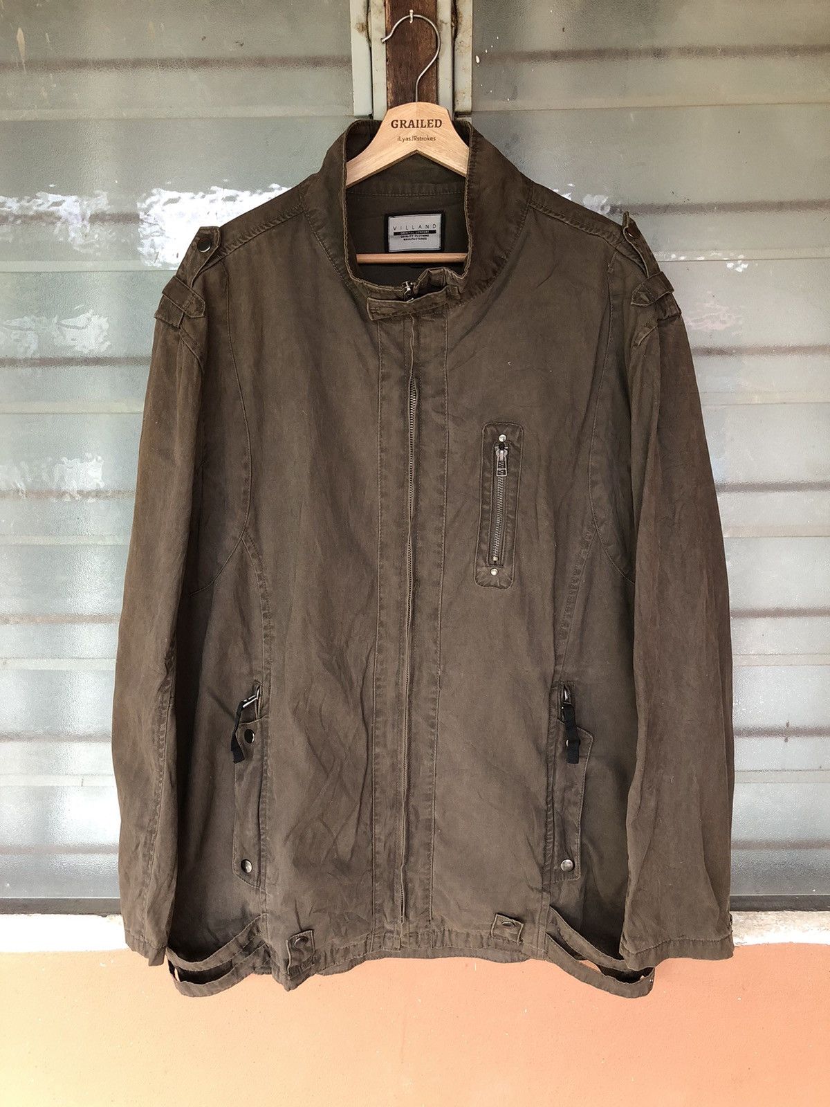 If Six Was Nine × Japanese Brand × Le Grande Bleu (L.G.B.) Vintage Villand Japanese Punk Jacket Size US L / EU 52-54 / 3 - 1 Thumbnail