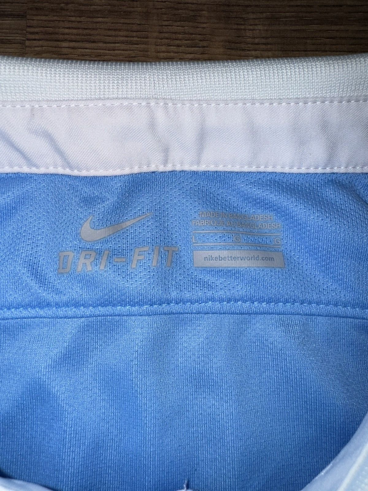 Nike Nike Manchester City 2015/16 Home Soccer Jersey Size US L / EU 52-54 / 3 - 3 Thumbnail