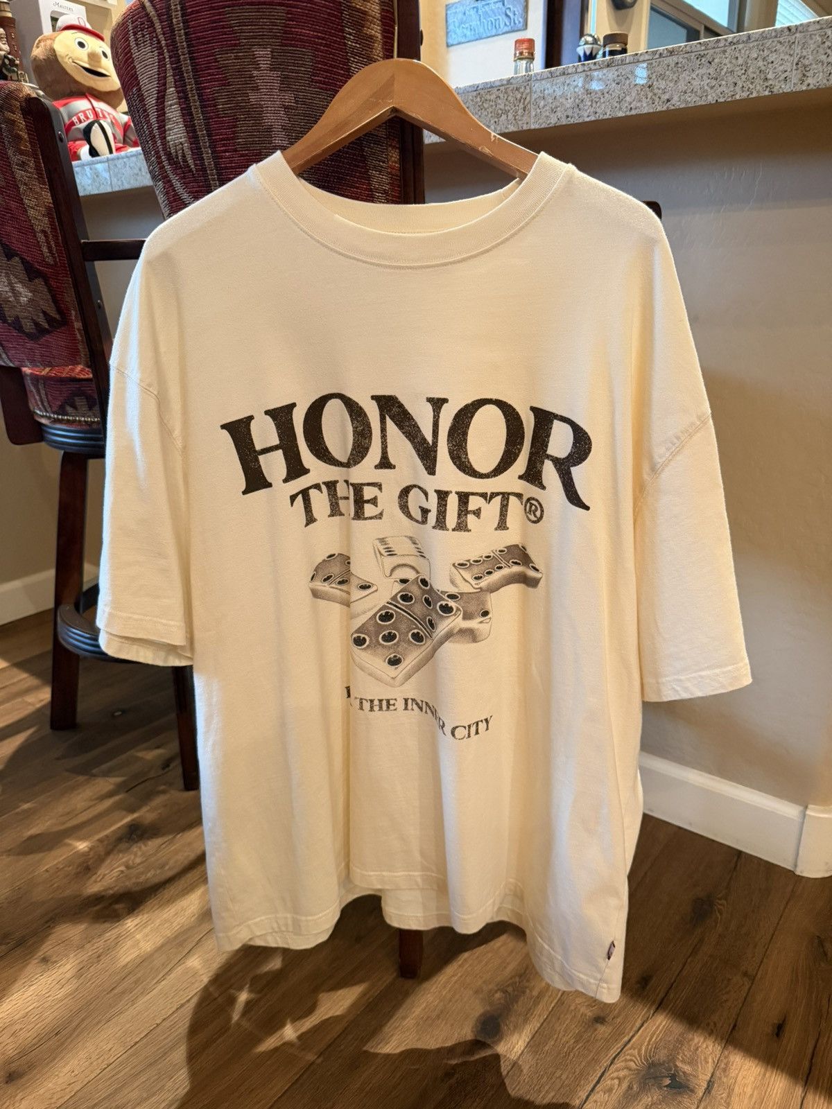 Honor the Gift Honor the Gift ‘Dominos’ Tee Size US XL / EU 56 / 4 - 2 Thumbnail