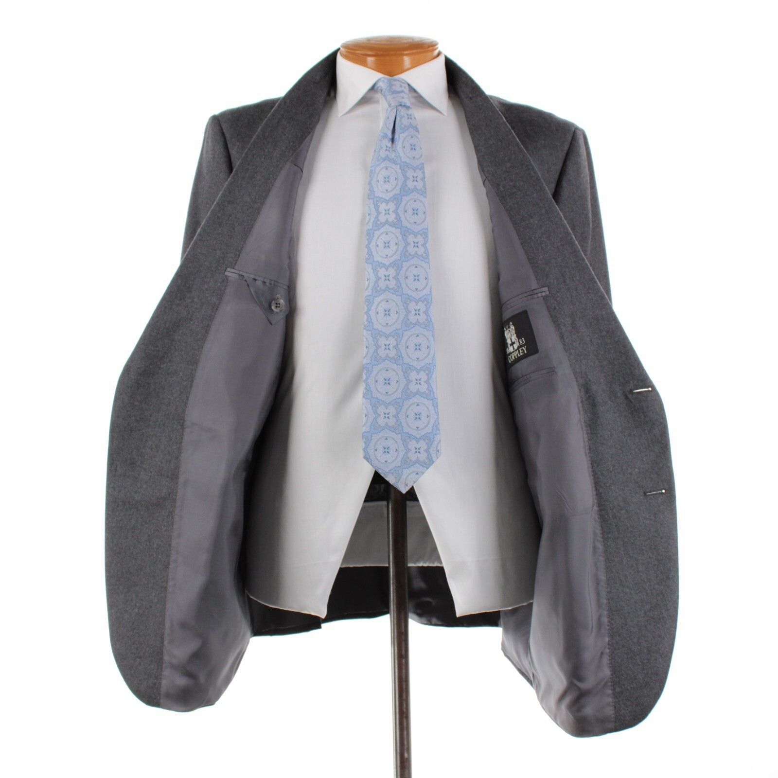 Coppley Coppley Suit Size US 48 Regular in Gray Size 48R - 7 Thumbnail